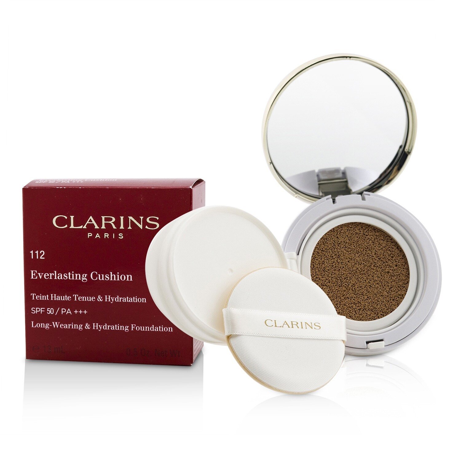 Clarins Everlasting Cushion Foundation SPF 50 13ml/0.5oz