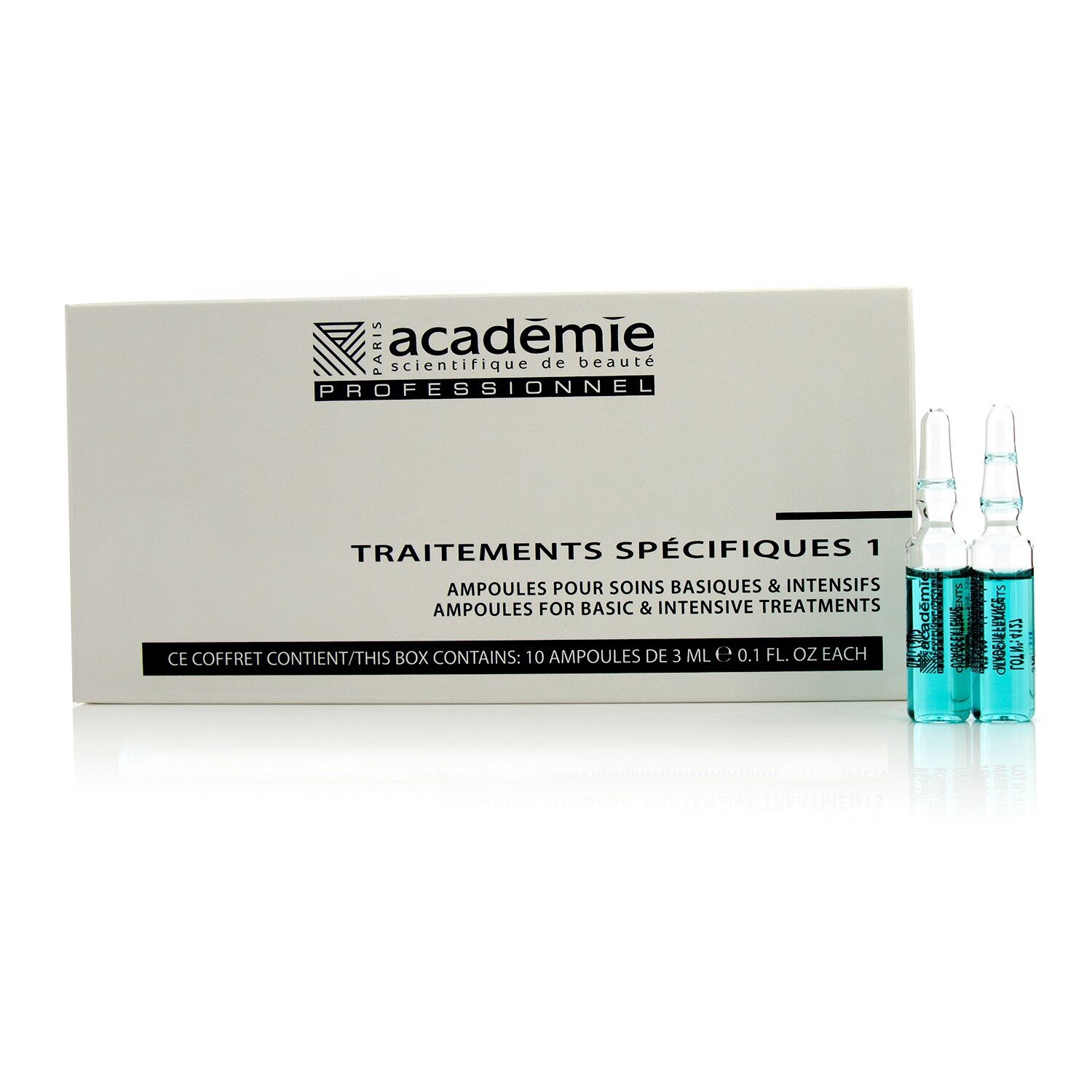 Academie Specific Treatments 1 Ampoules Oligo-Elements - Salon Product 10x3ml/0.1oz