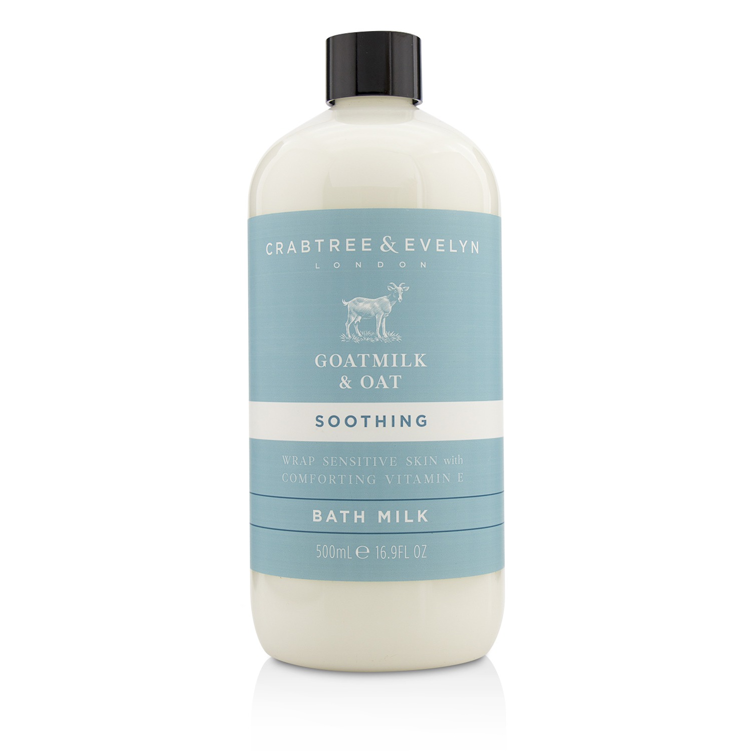 크랩트리 & 에블린 Crabtree & Evelyn Goatmilk & Oat Soothing Bath Milk 500ml/16.9oz