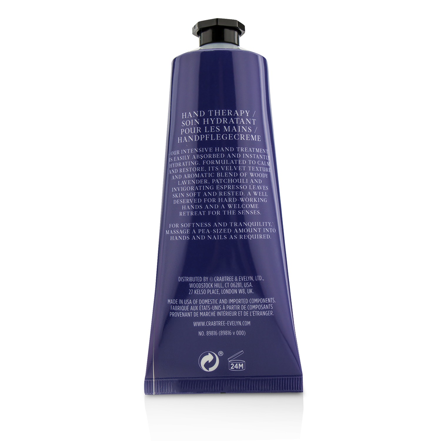 Crabtree & Evelyn Lavender & Espresso Calming Hand Therapy 100ml/3.45oz