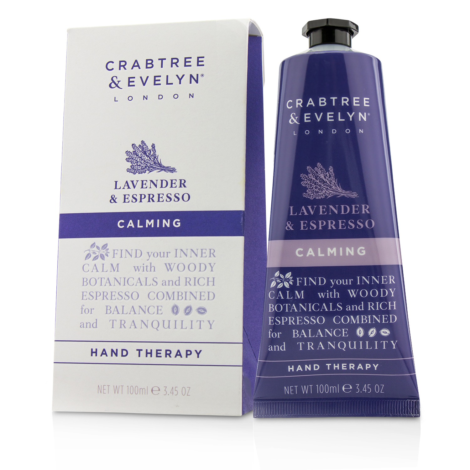 Crabtree & Evelyn Lavender & Espresso Calming Hand Therapy 100ml/3.45oz