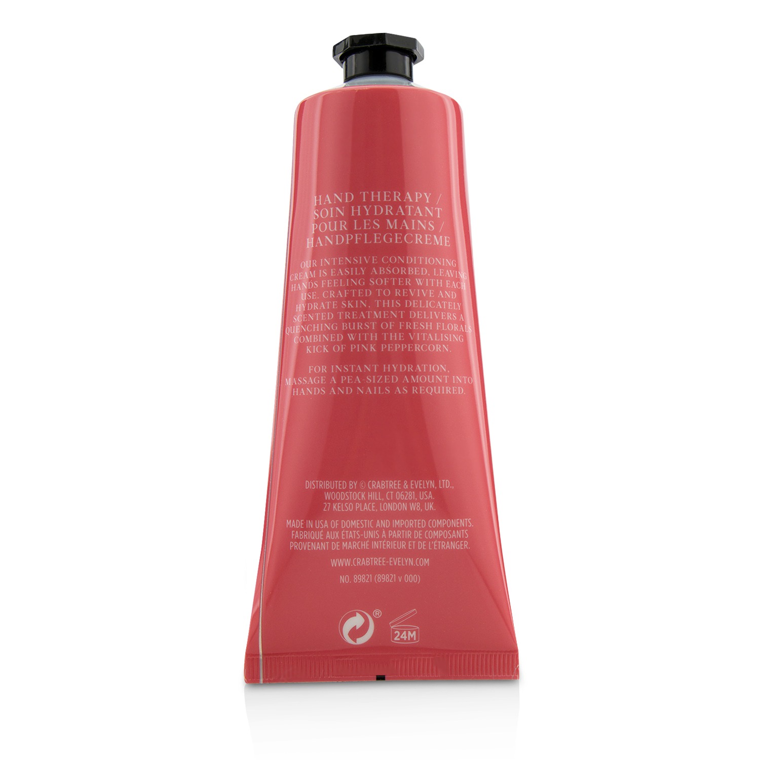 Crabtree & Evelyn Rosewater & Pink Peppercorn Увлажняющая Терапия для Рук 100ml/3.45oz