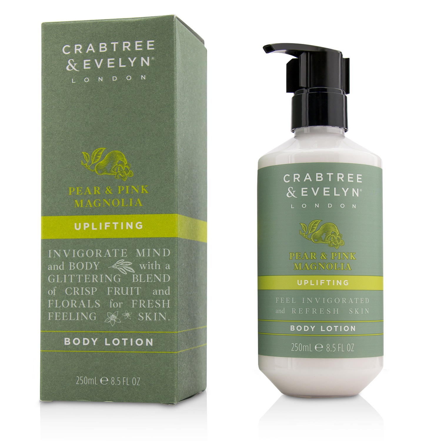 Crabtree & Evelyn Pear & Pink Magnolia Uplifting Body Lotion 250ml/8.5oz