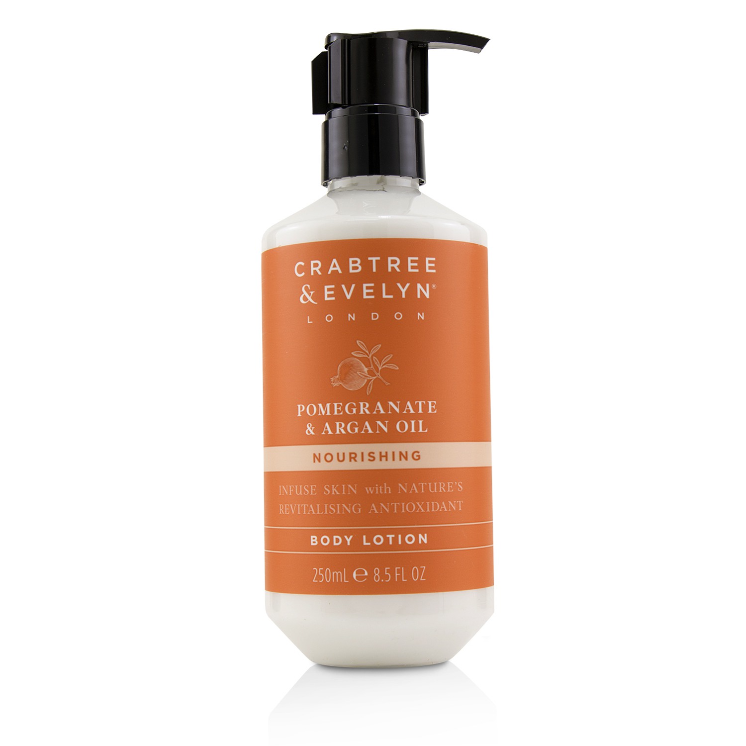 Crabtree & Evelyn Pomegranate & Argan Oil Nourishing Body Lotion 250ml/8.5oz