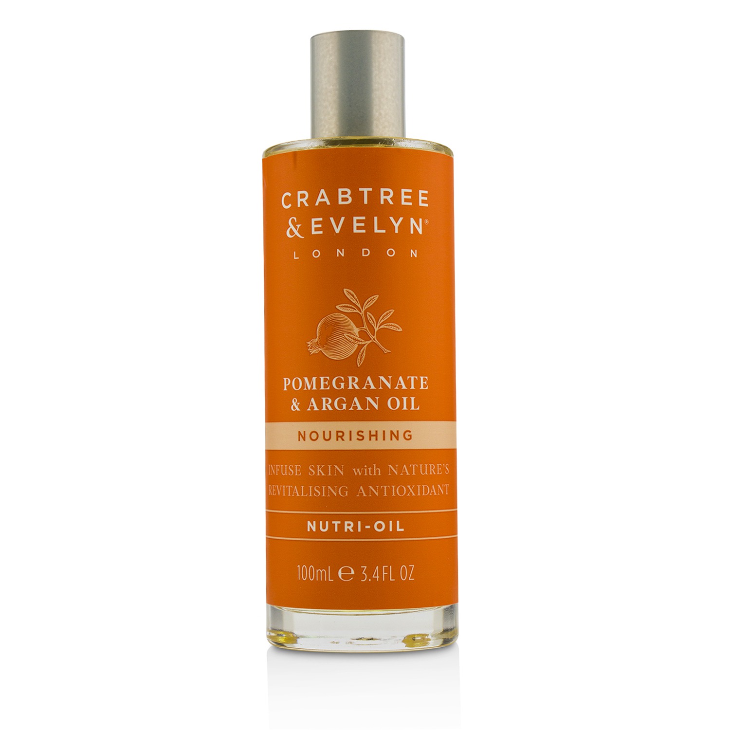 Crabtree & Evelyn Pomegranate & Argan Oil Nourishing Nutri-Oil 100ml/3.4oz