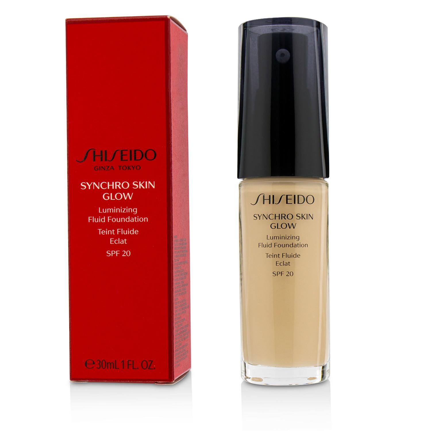 Shiseido أساس سائل ملمع للبشرة Synchro Skin SPF 20 30ml/1oz