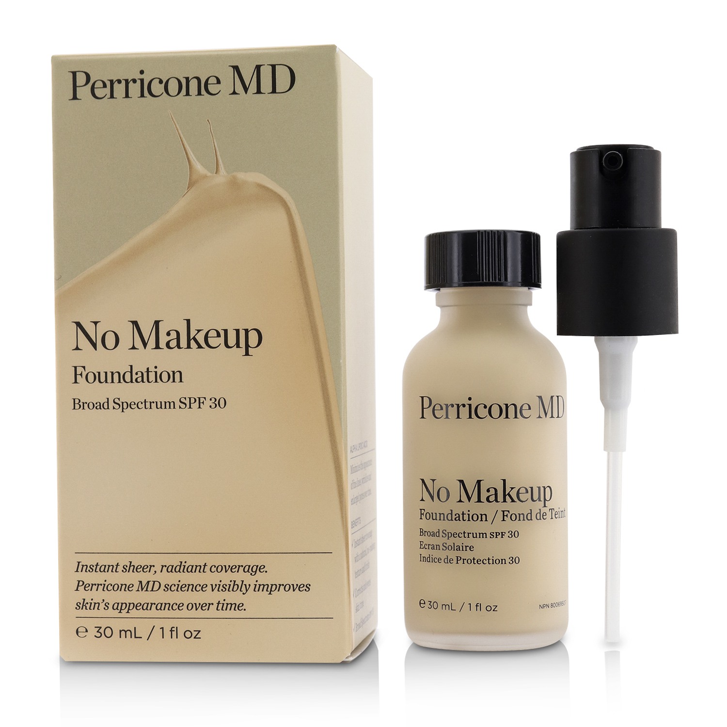 Perricone MD No Makeup Foundation SPF 30 30ml/1oz