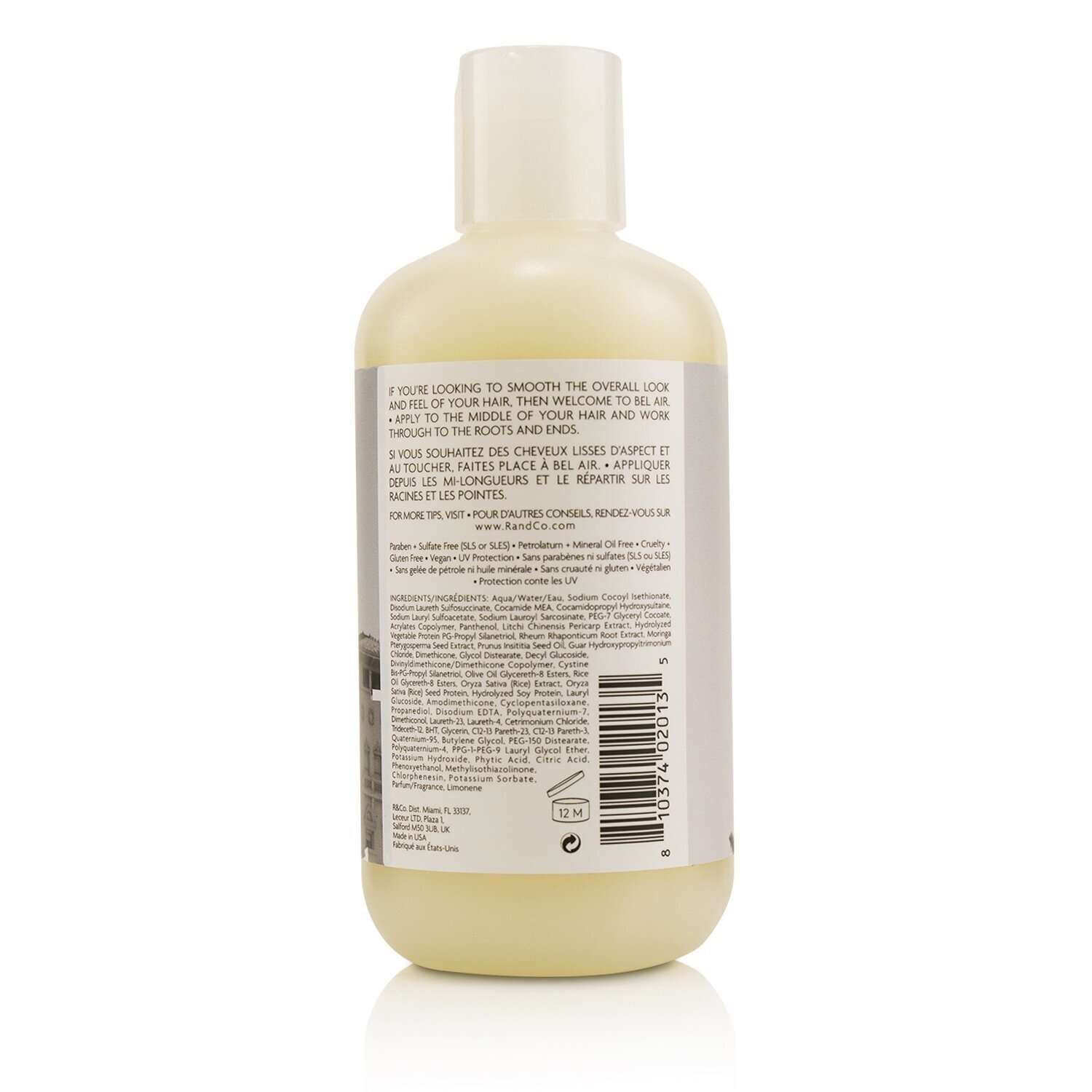 R+Co Szampon do włosów Bel Air Smoothing Shampoo 241ml/8.5oz