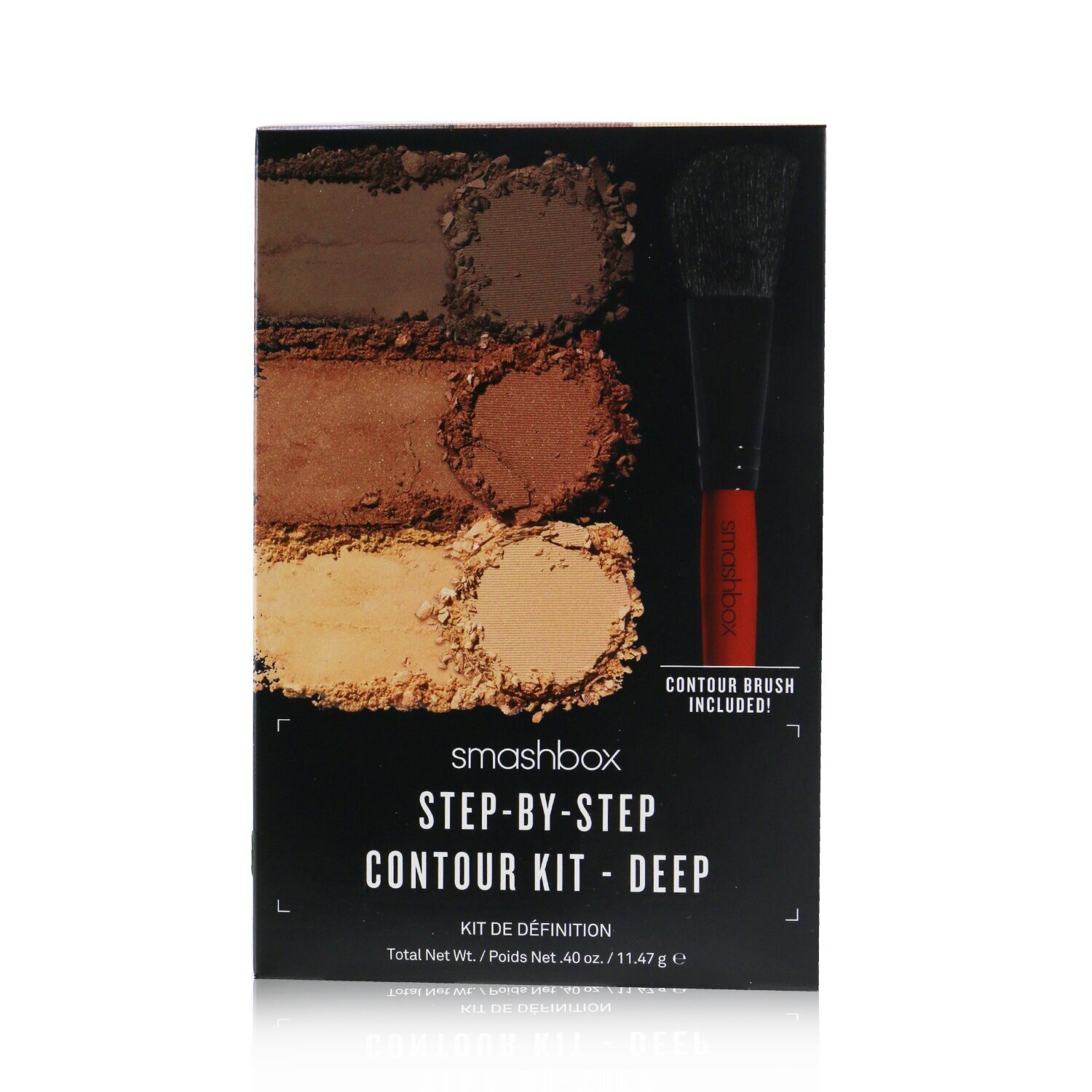 Smashbox 巨星小臉修容盤Step By Step Contour Kit(1 x 巨星小臉修容盤+ 1 x 臉頰刷) 11.47g/0.4oz