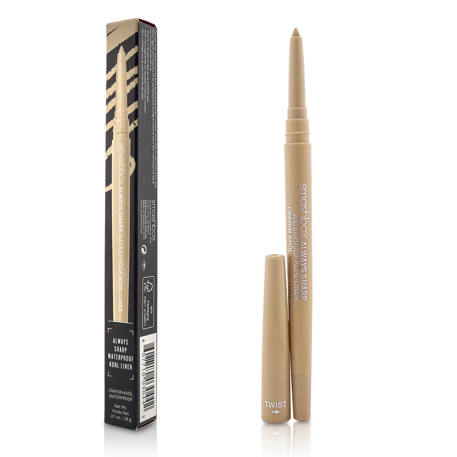 Smashbox Wodoodporna kredka do oczu Always Sharp Waterproof Kohl Liner 0.28g/0.01oz