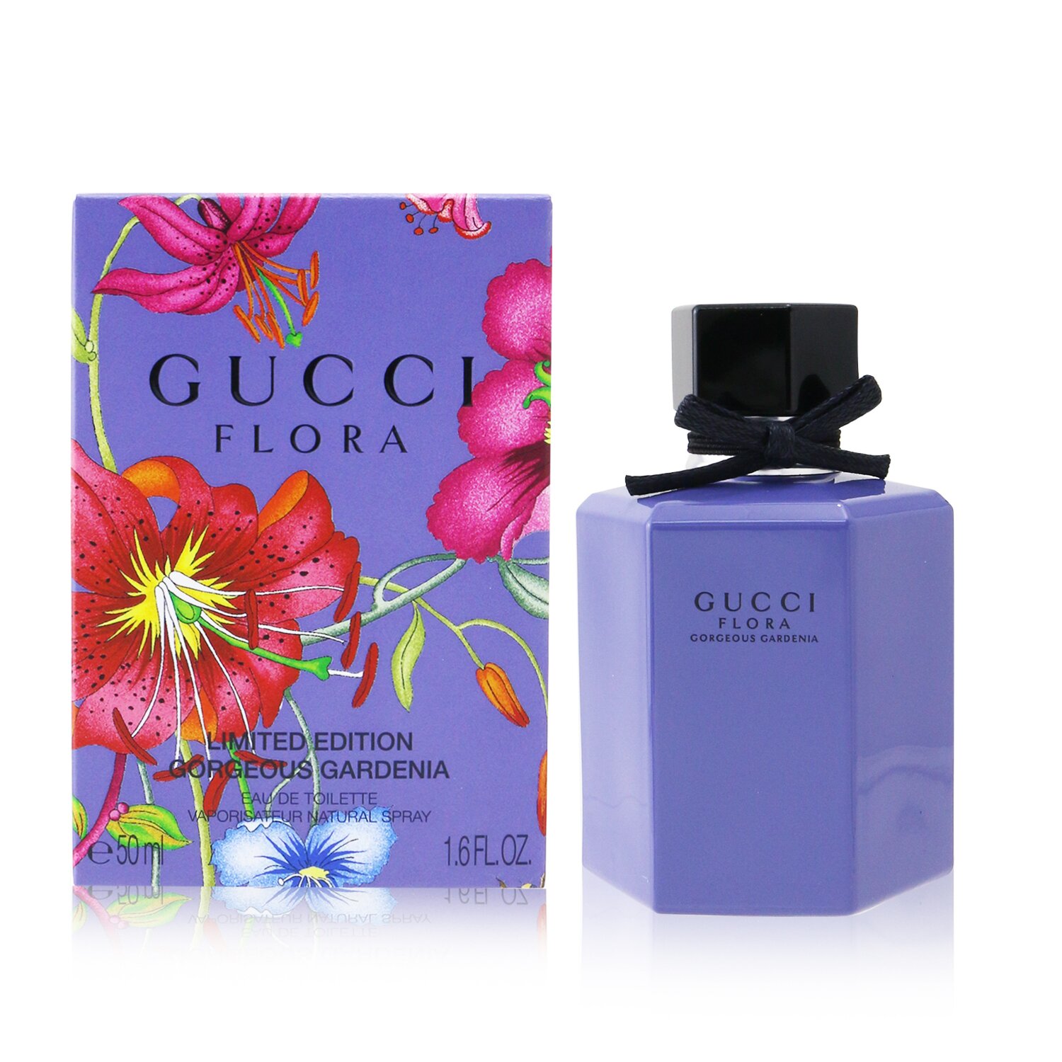 Gucci Flora By Gucci Gorgeous Gardenia Eau De Toilette Spray (Limited Edition) 50ml/1.6oz