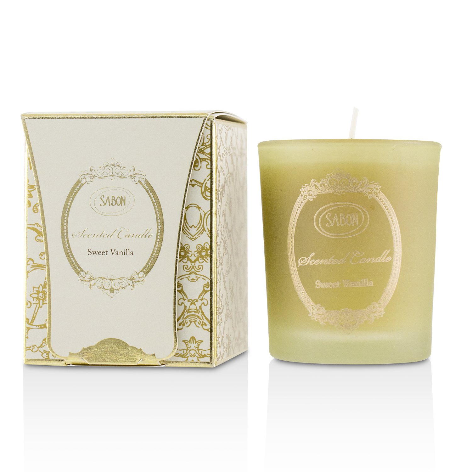 Sabon Glass Candle - Sweet Vanilla 60ml/2oz