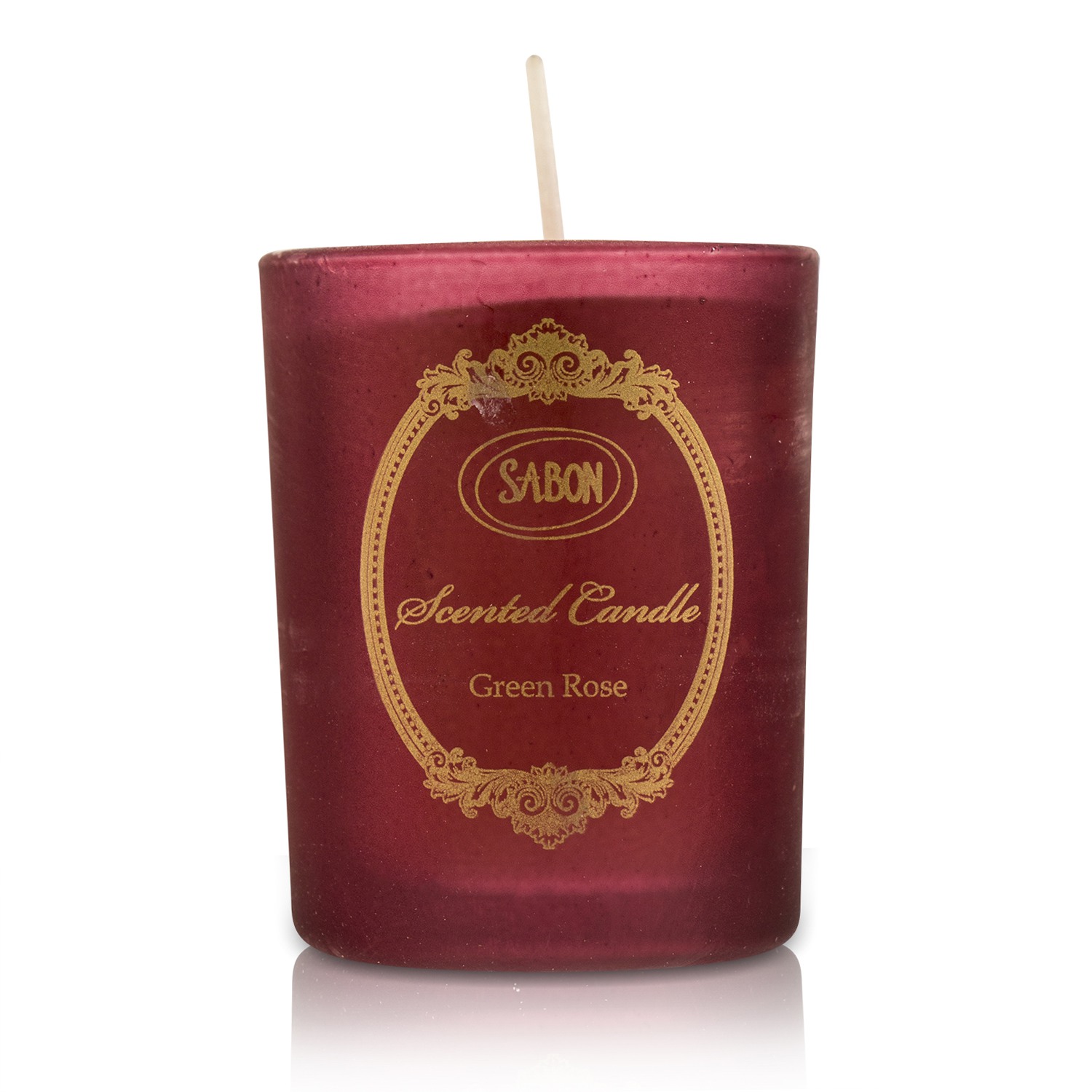 Sabon Glass Candle - Green Rose 60ml/2oz