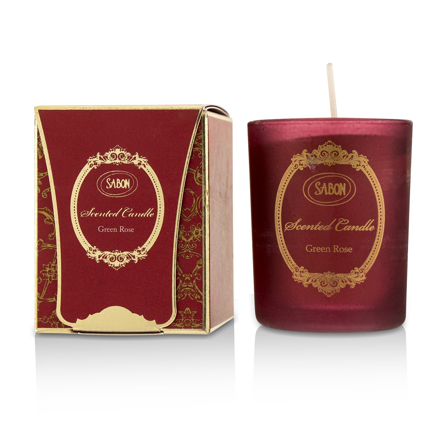 Sabon Glass Candle - Green Rose 60ml/2oz