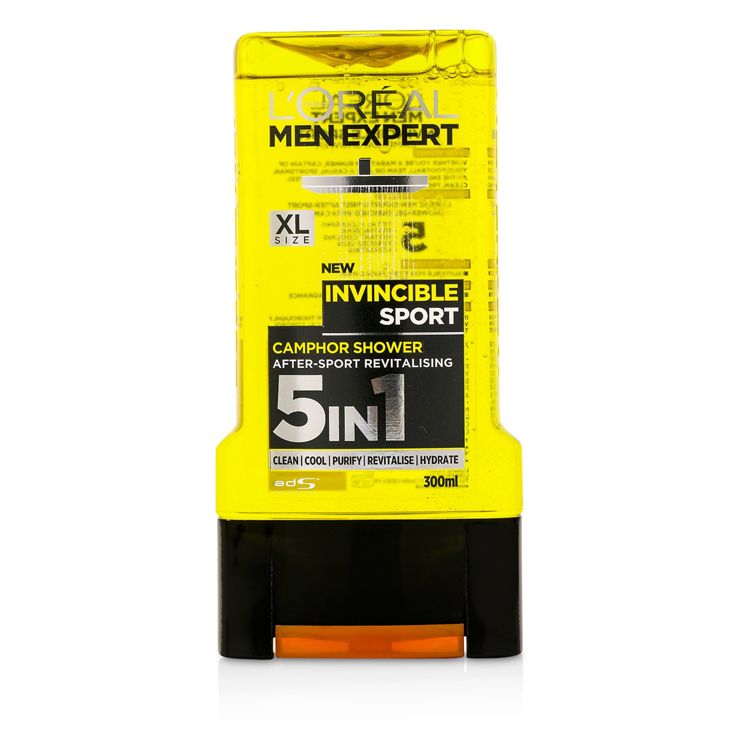 L'Oreal Men Expert Shower Gel - Invincible Sport (For Body, Face & Hair) 300ml/10.1oz