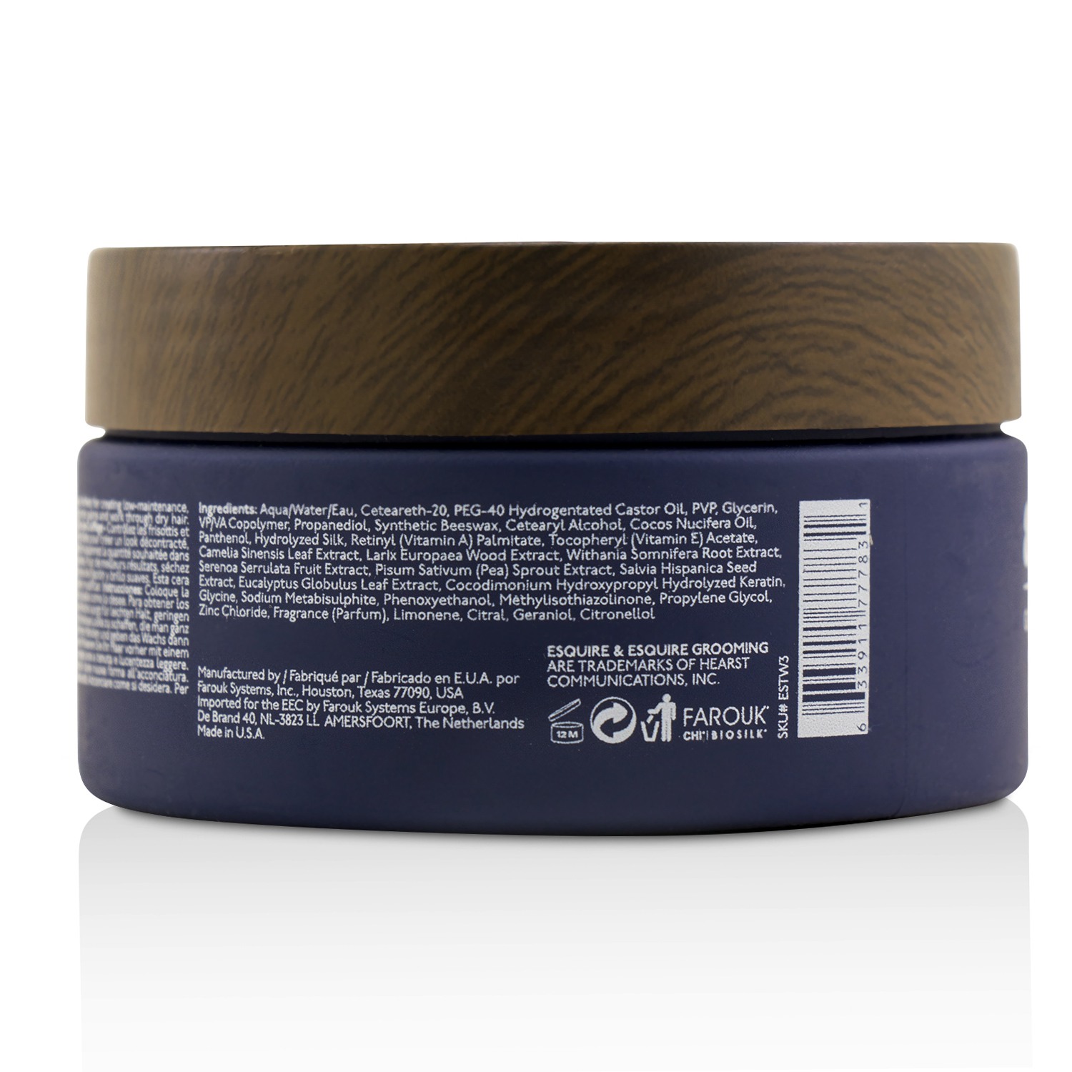 Esquire Grooming The Wax (Light Hold, Low Shine) 85g/3oz