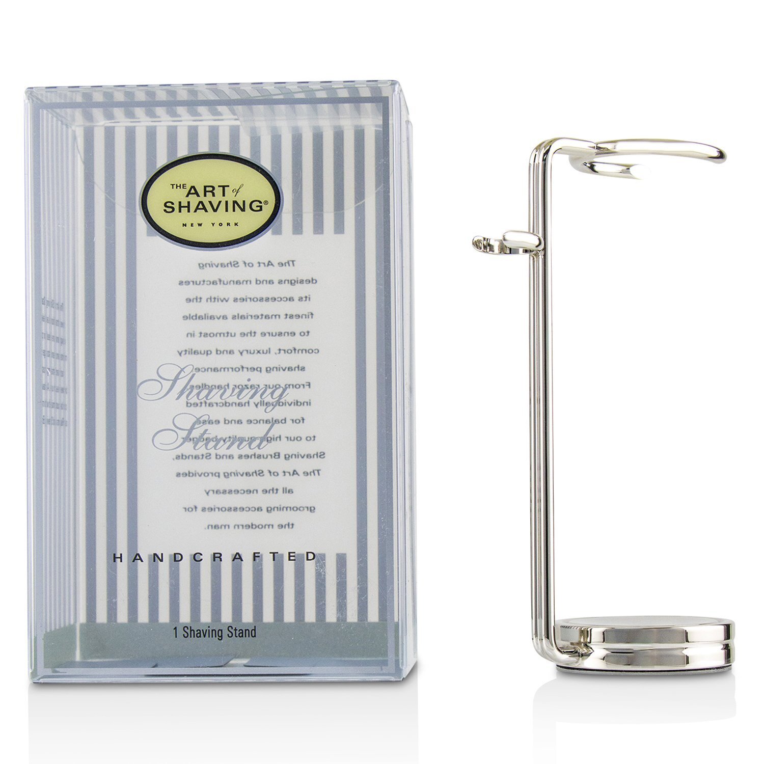 The Art Of Shaving Compact Shaving Stand - Nickel (For Brush & Razor) 1pc