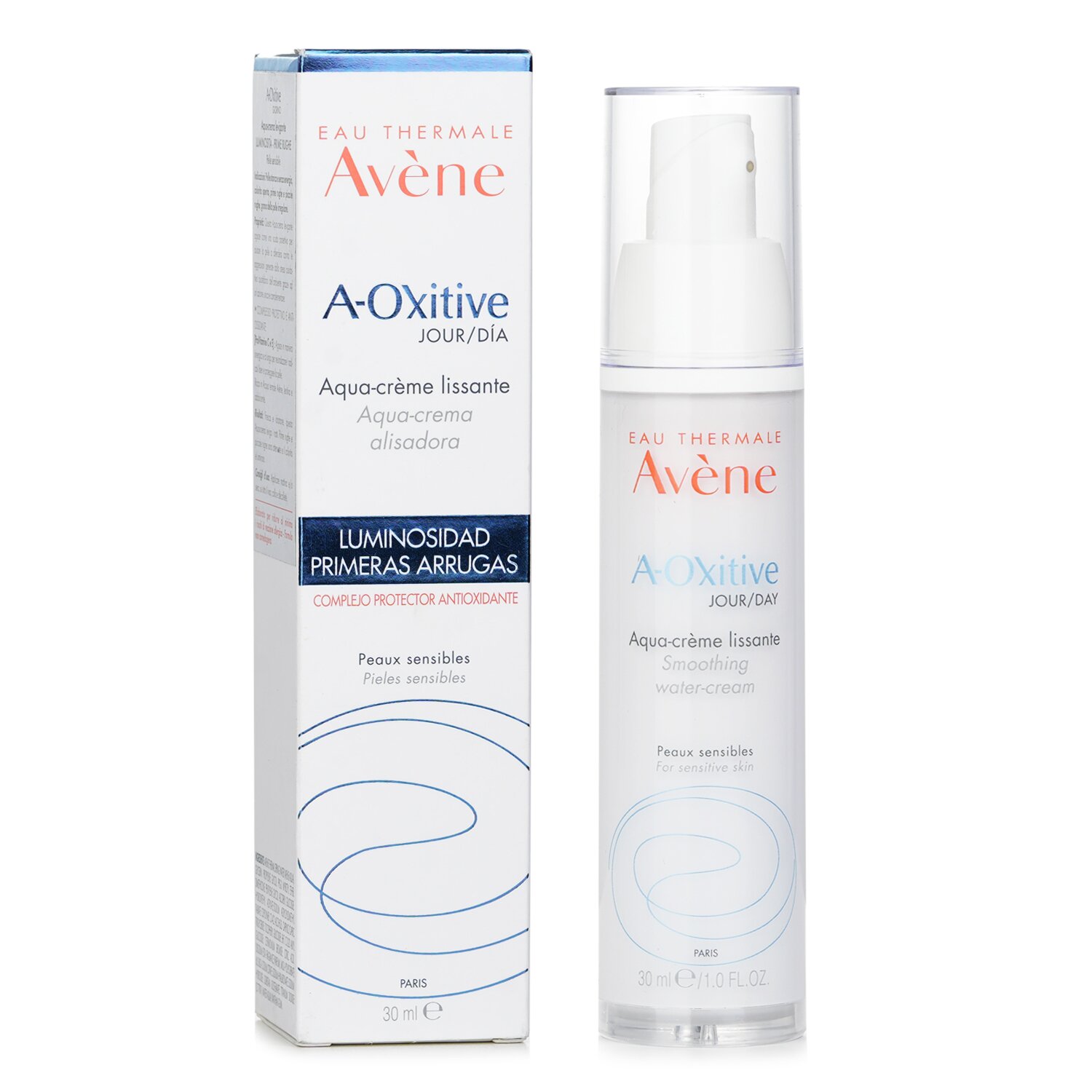 Avene A-OXitive Antioxidant Water-Cream - For All Sensitive Skin 30ml/1oz