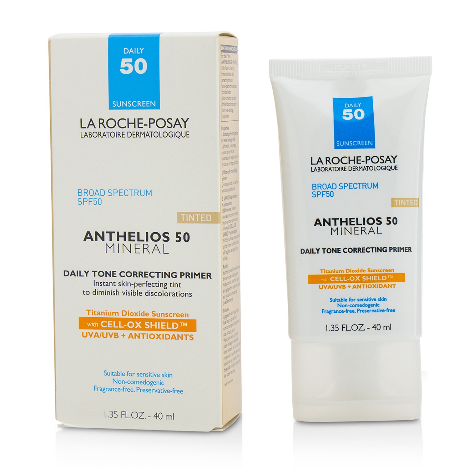 La Roche Posay Anthelios 50 Mineral Tinted Daily Tone Correcting Primer SPF50 40ml/1.35oz