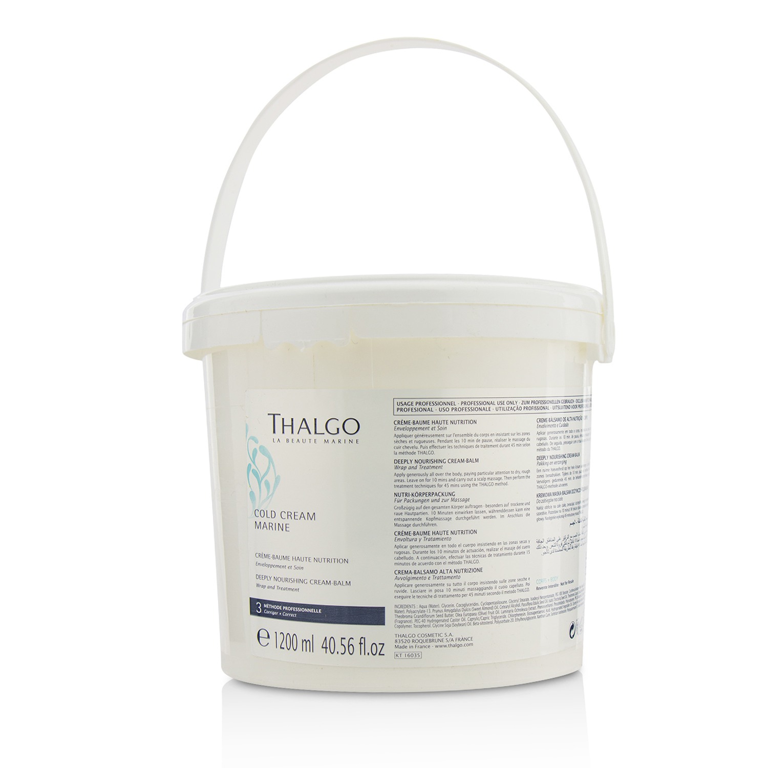 Thalgo Cold Cream Marine Deeply Nourishing Cream-Balm (Salon Product) 1200ml/40.56oz