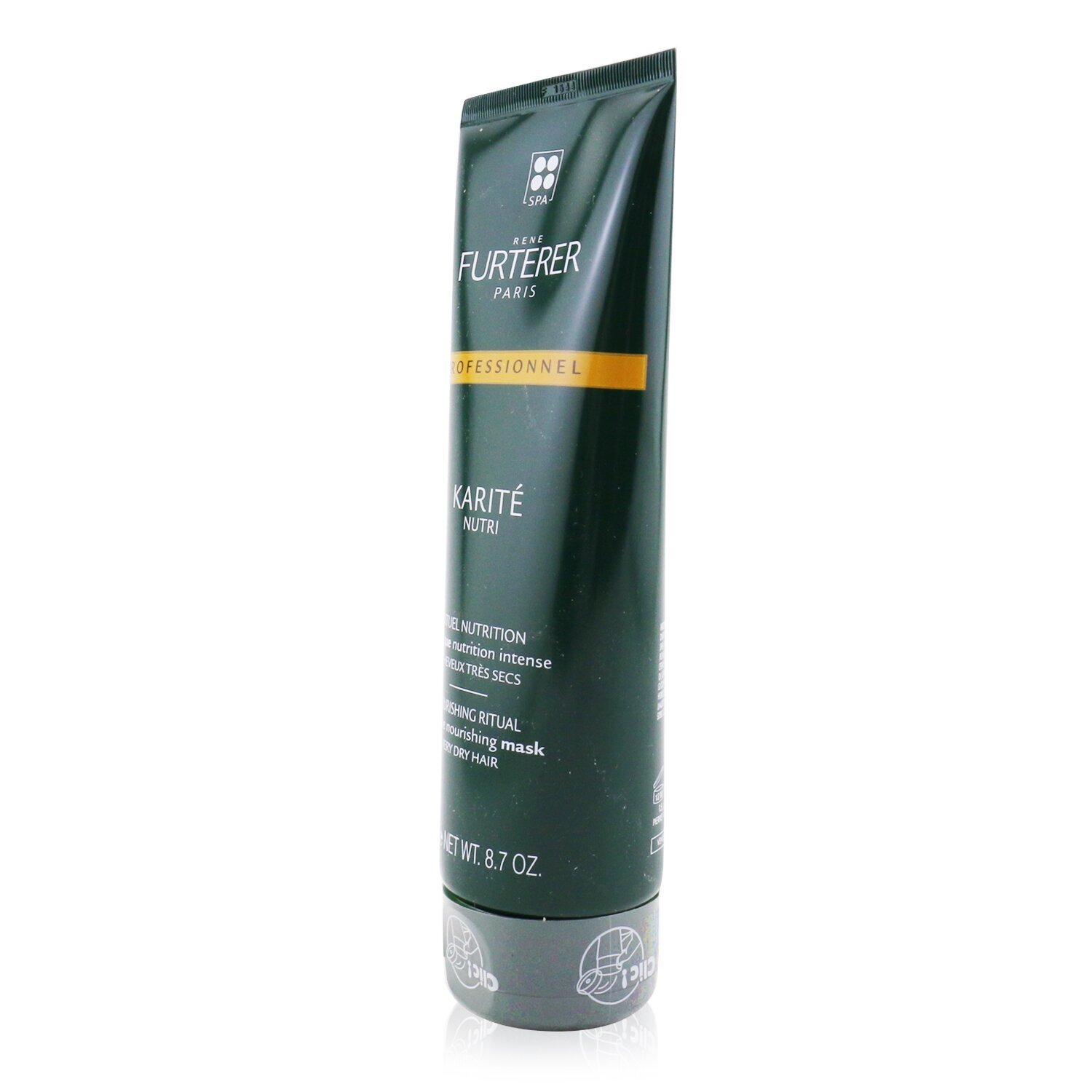 Rene Furterer Karite Nutri Nourishing Ritual Intense Nourishing Mask - Very Dry Hair (מוצר למספרה) מסכת הזנה עבור שיער יבש במיוחד 250ml/8.7oz