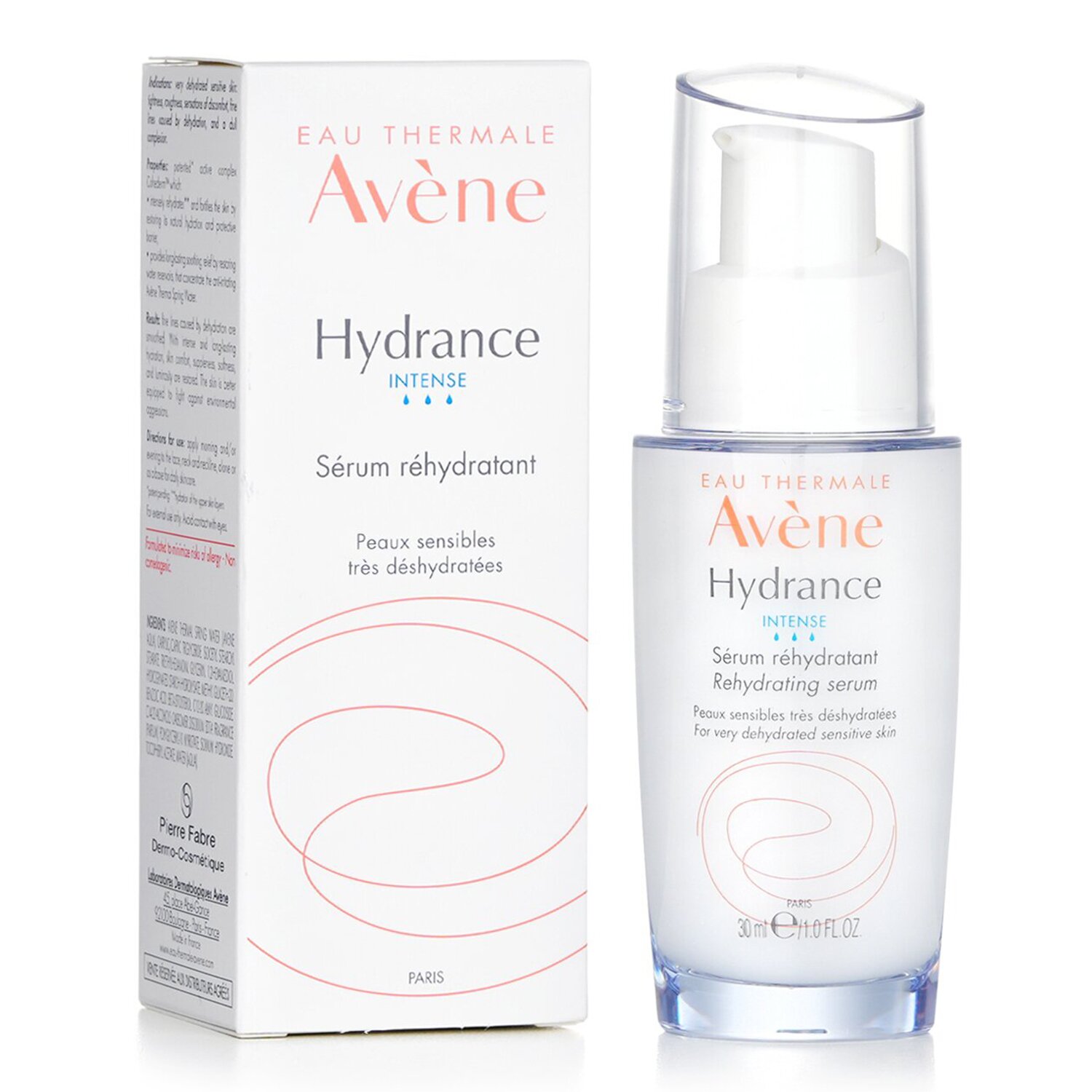 Avene Hydrance Intense Rehydrating Serum - For Very Dehydrated Sensitive Skin 30ml/1oz