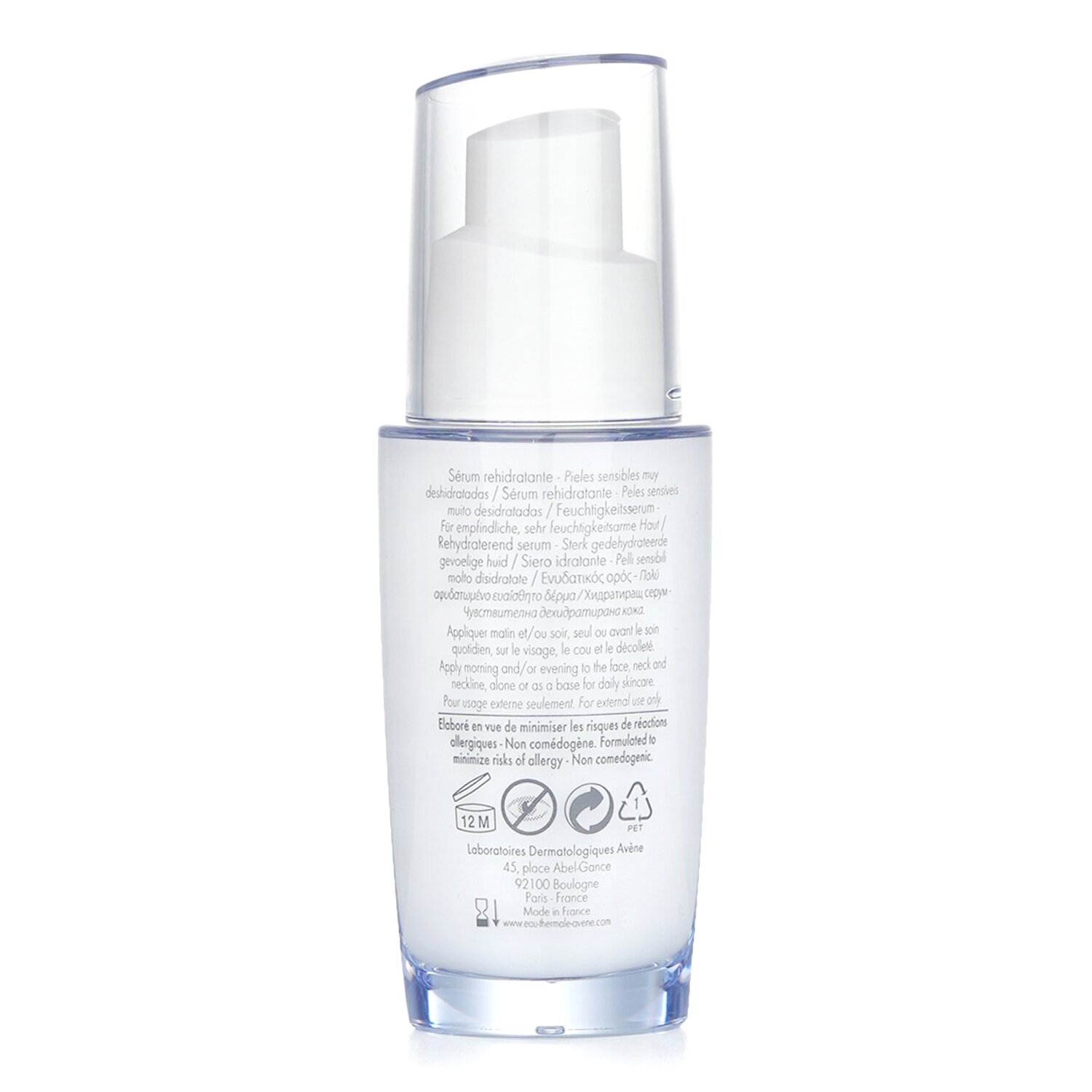 Avene Sérum Hidratante Intenso Hydrance - Para peles muito desidratadas e sensíveis 30ml/1oz