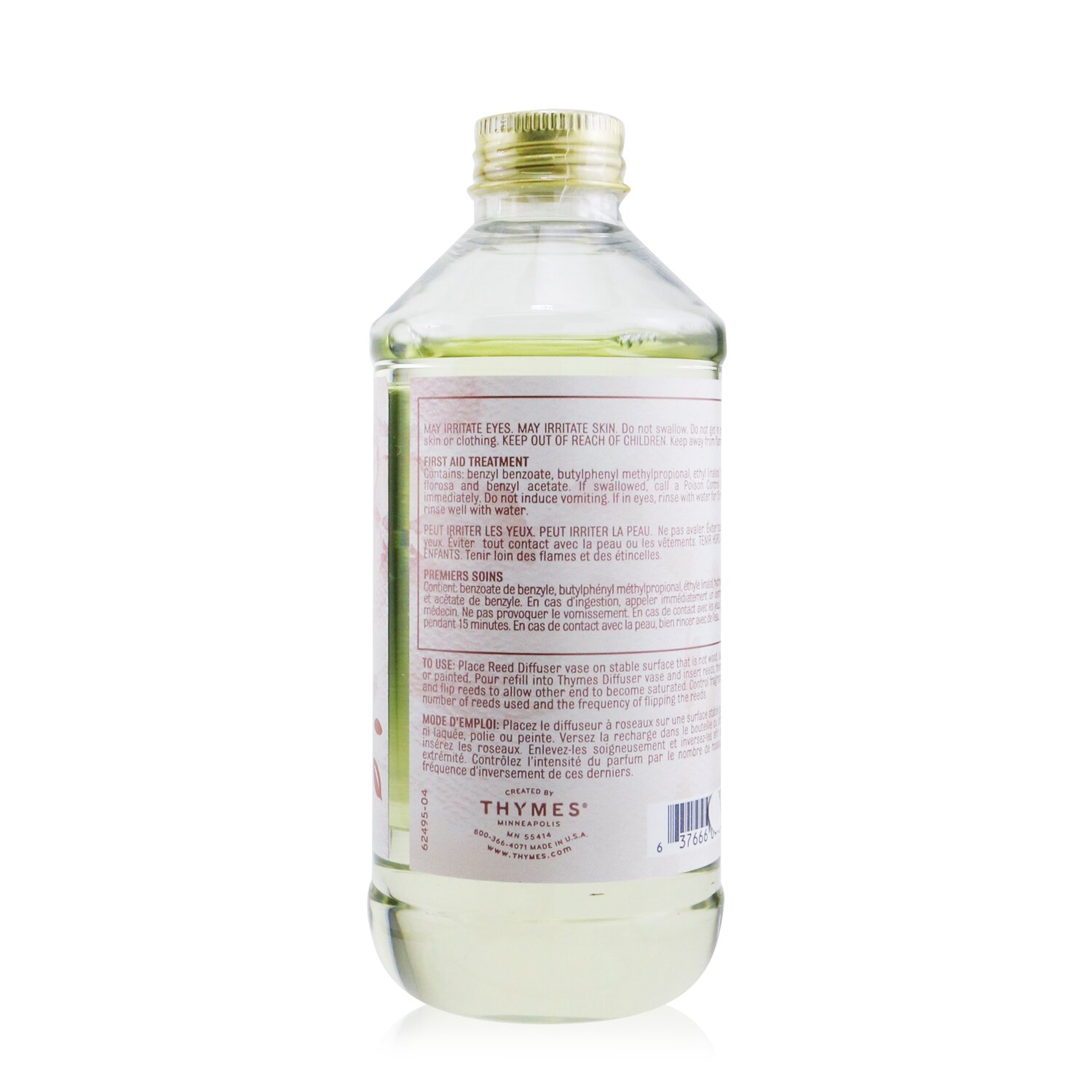 Thymes Dầu Phát Tán Hương Thơm - Lá Vàng Gardenia 230ml/7.75oz