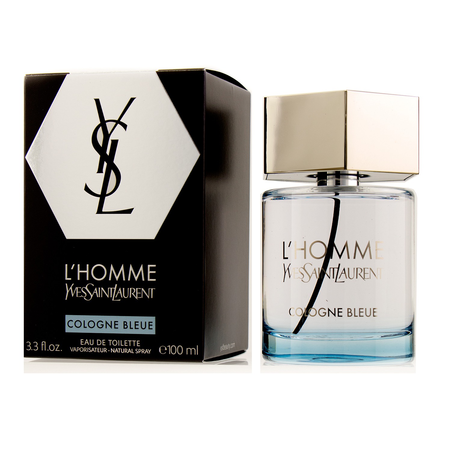 Yves Saint Laurent L'Homme Cologne Bleue Eau De Toilette Spray 100ml/3.3oz