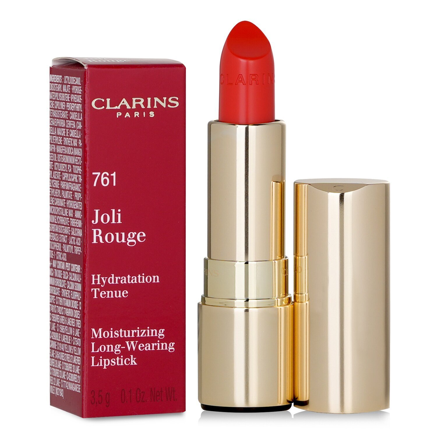 Clarins Joli Rouge (Long Wearing Moisturizing Lipstick) 3.5g/0.1oz