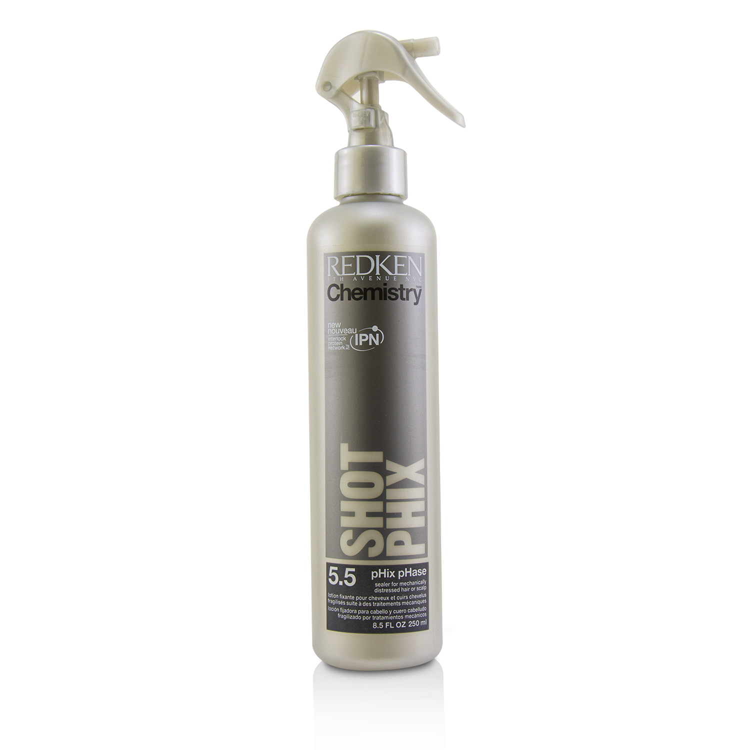 Redken حافظ الشعر Chemistry Shot Phix pHix pHase 5.5 (للشعر وفروة الرأس المتوترين ميكانيكياً) 250ml/8.5oz