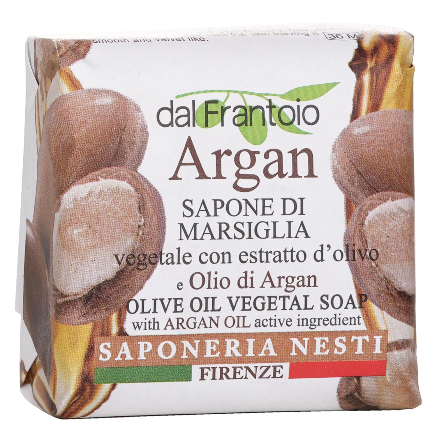 Nesti Dante Dal Frantoio Olive Oil Vegetal Soap - Argan 100g/3.5oz