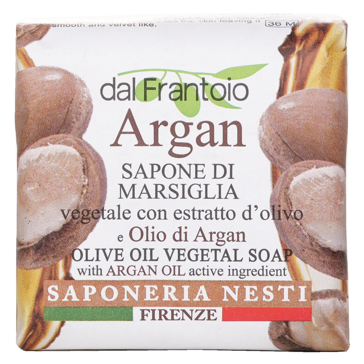 Nesti Dante Dal Frantoio Olive Oil Vegetal Soap - Argan 100g/3.5oz