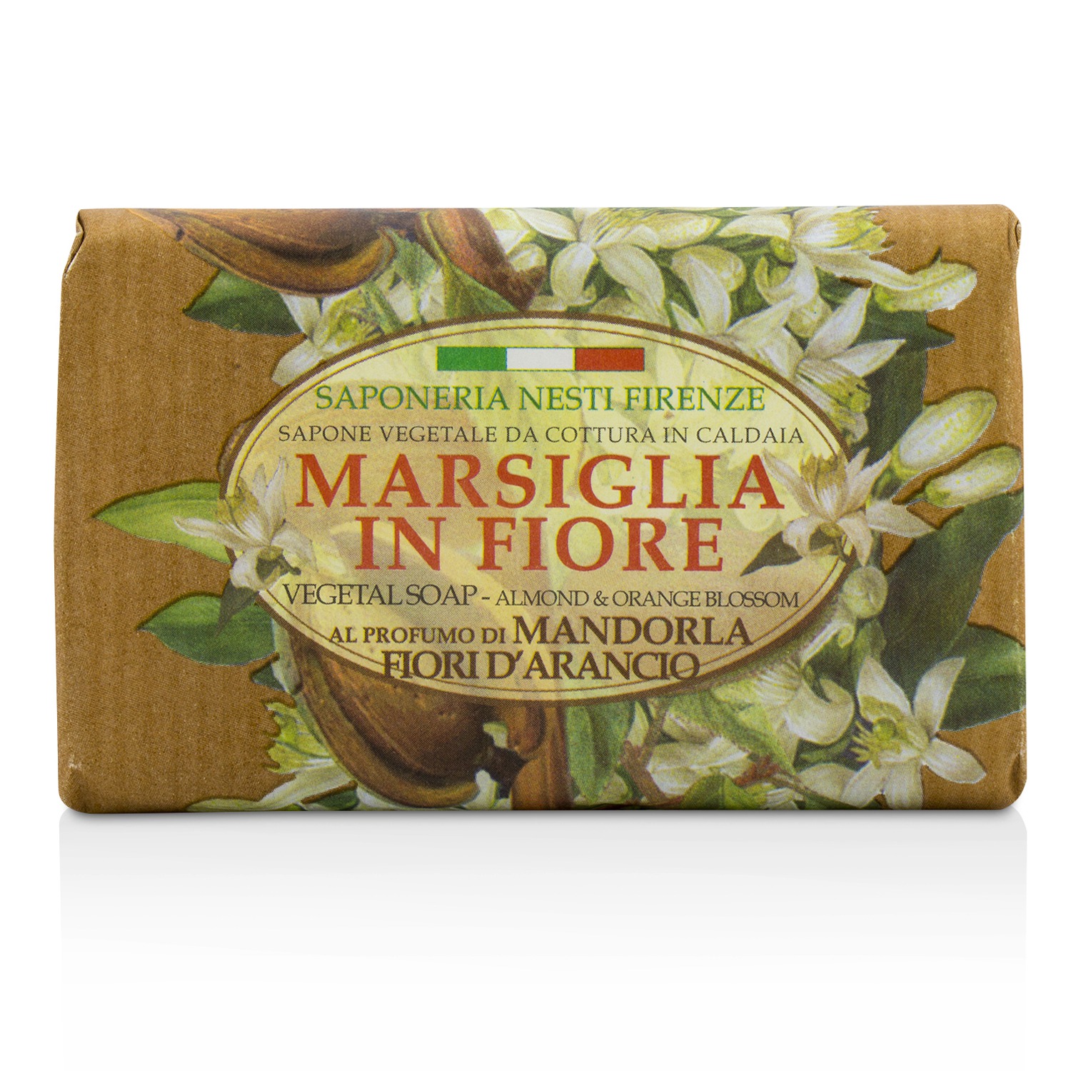 Nesti Dante Marsiglia In Fiore Vegetal Soap - Almond & Orange Bloosom 125g/4.3oz