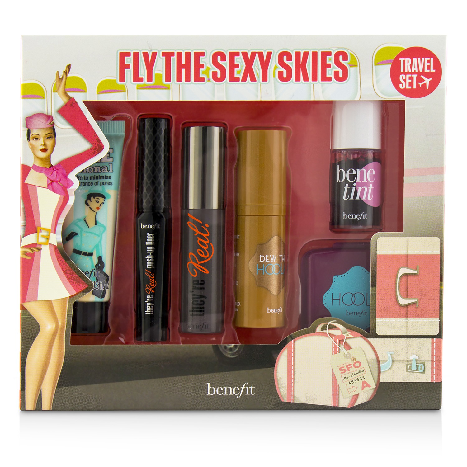 Benefit Fly The Sexy Skies Travel Set 6pcs