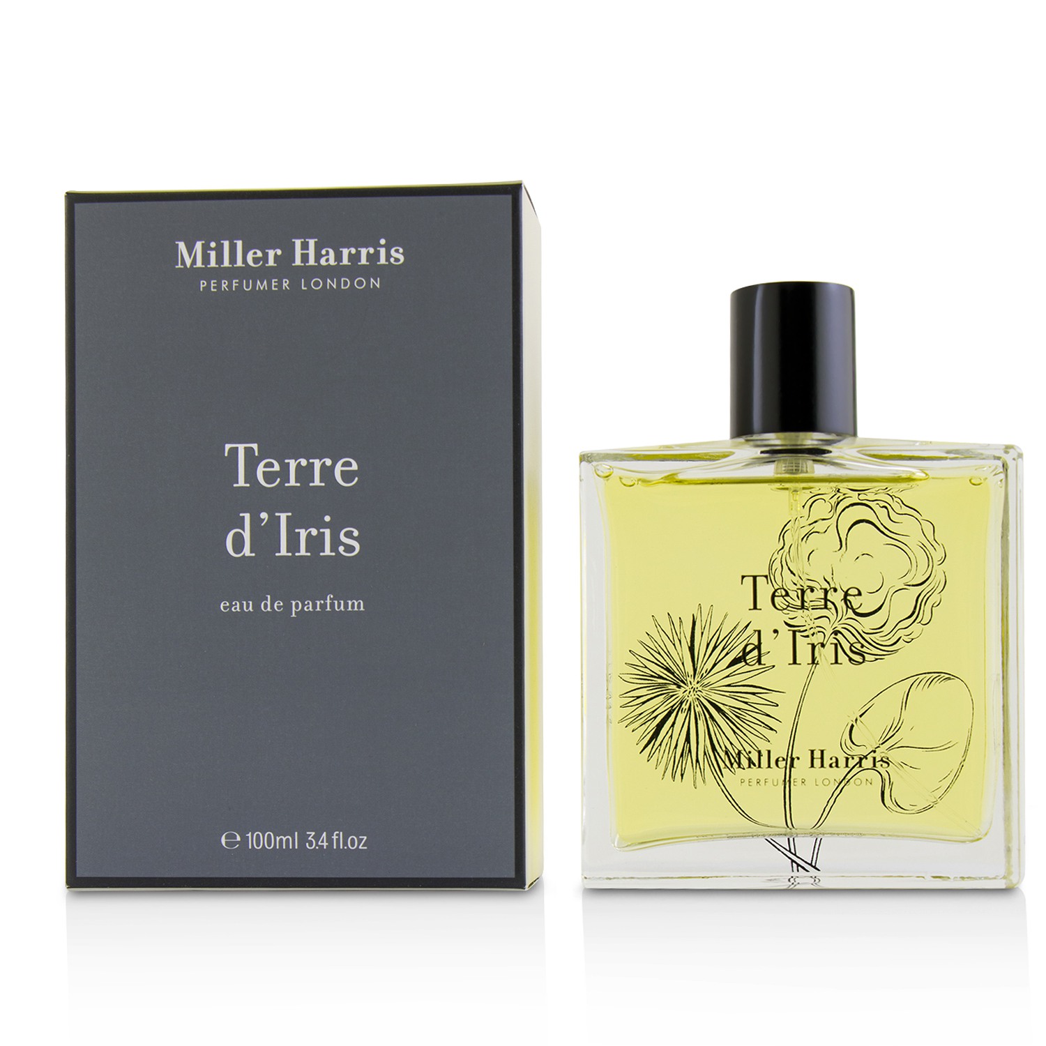 Miller Harris Terre D'Iris Парфюмированная Вода Спрей (Новая Упаковка) 100ml/3.4oz