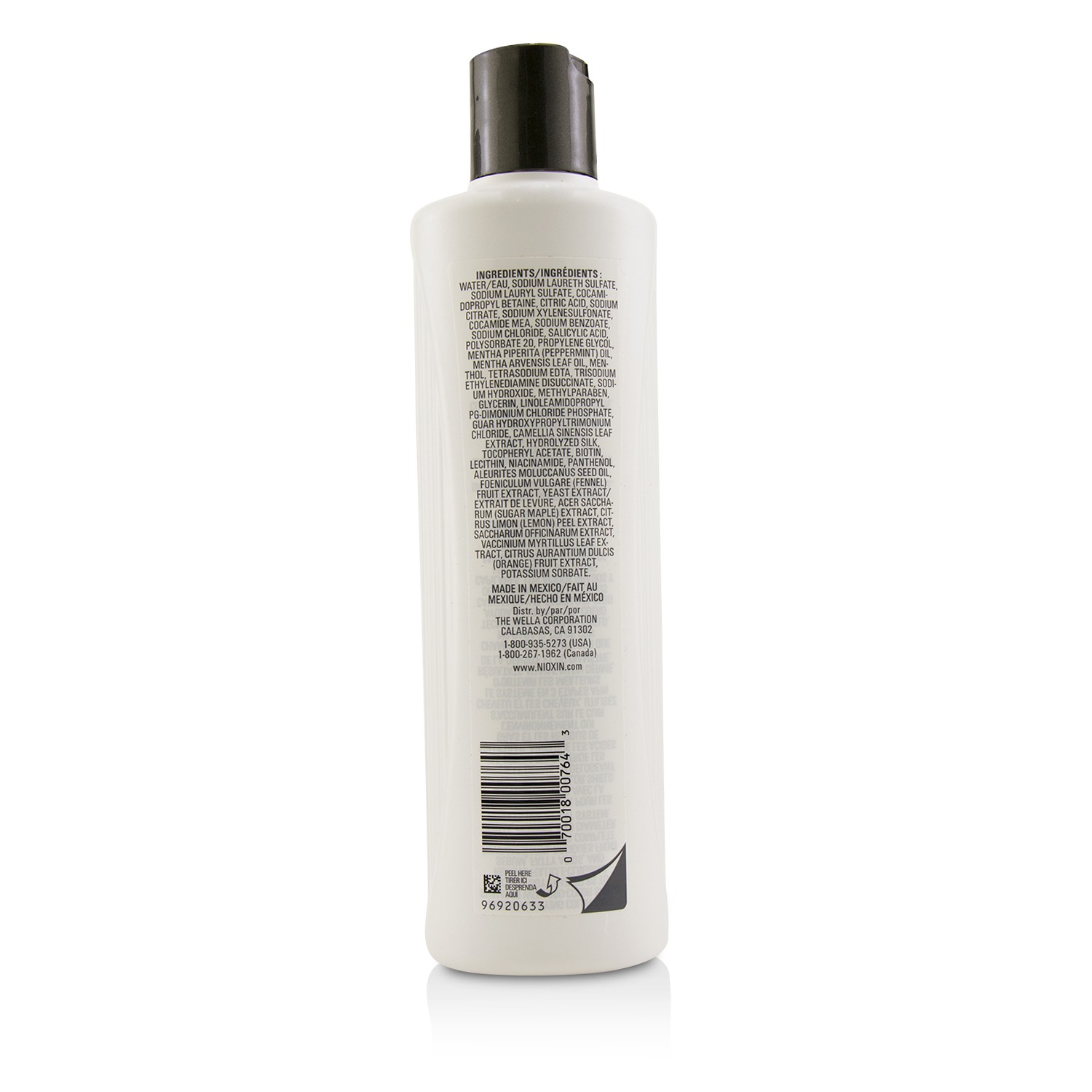 Nioxin Derma Purifying System 5 Cleanser Shampoo (Chemically Treated Hair, Light Thinning, Color Safe) 300ml/10.1oz