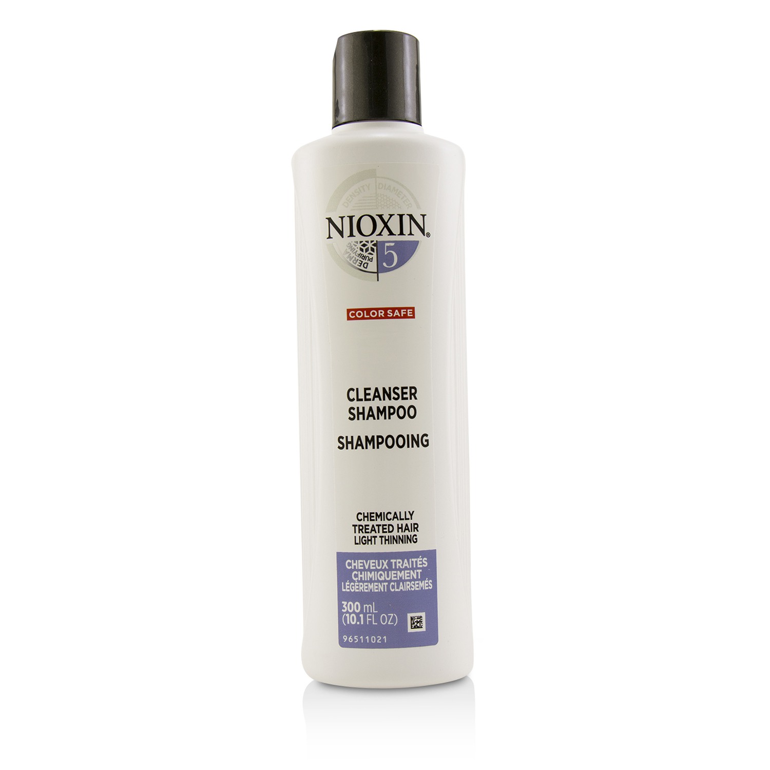 Nioxin Derma Purifying System 5 Cleanser Shampoo (Chemically Treated Hair, Light Thinning, Color Safe) 300ml/10.1oz