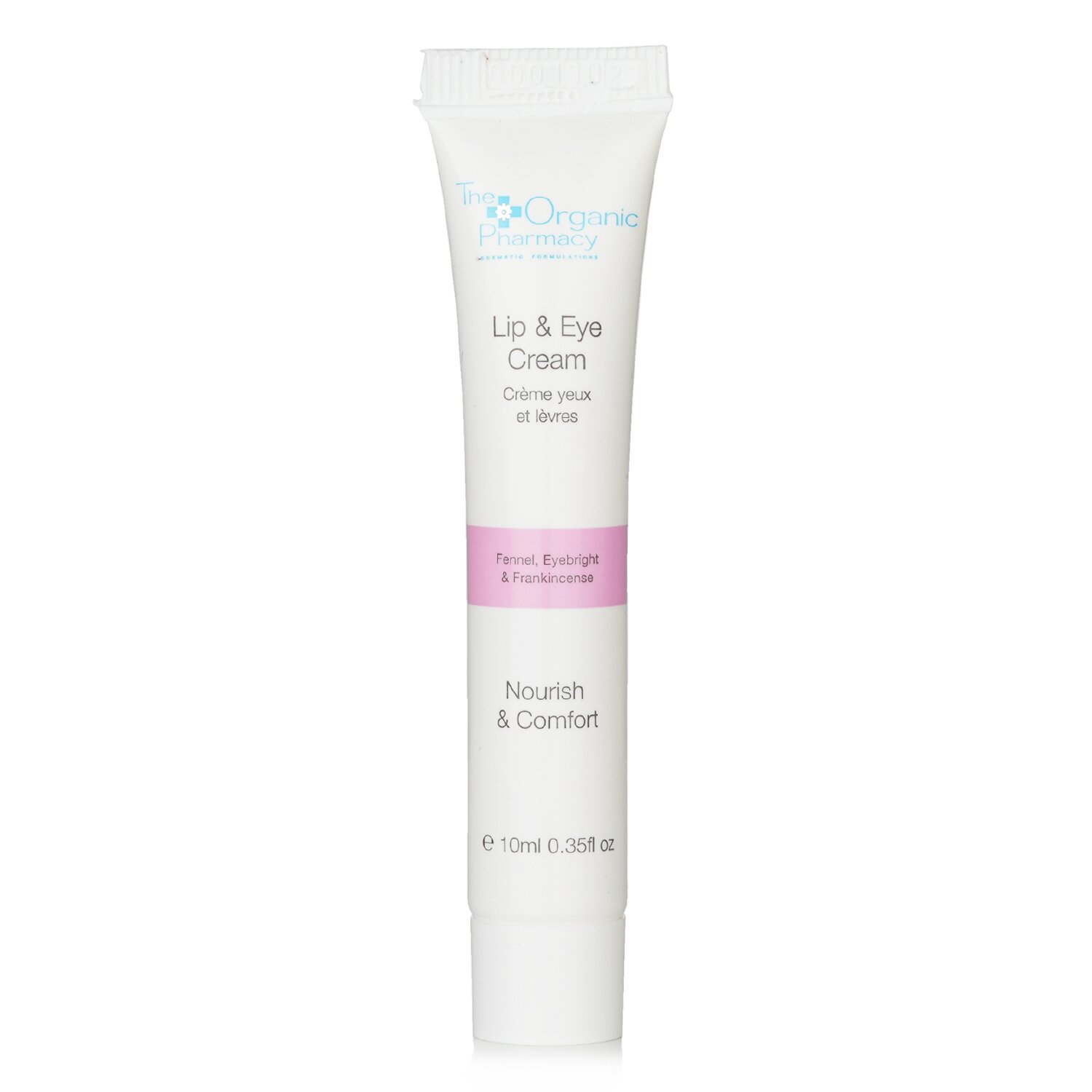 The Organic Pharmacy Lip & Eye Cream - Nourish Treat Protect 10ml/0.35oz