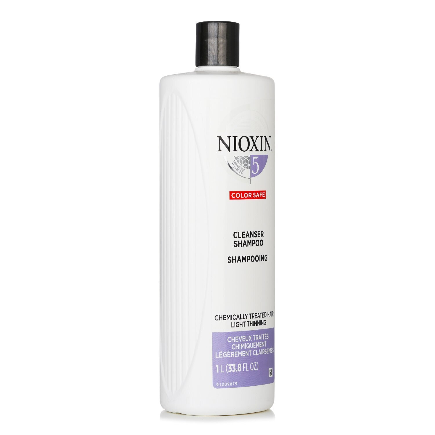 Nioxin Derma Purifying System 5 Cleanser Shampoo (Chemically Treated Hair, Light Thinning, Color Safe) 1000ml/33.8oz