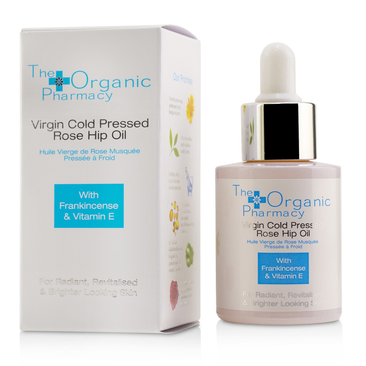 The Organic Pharmacy Virgin Cold Pressed Rose Hip Oil 30ml/1oz