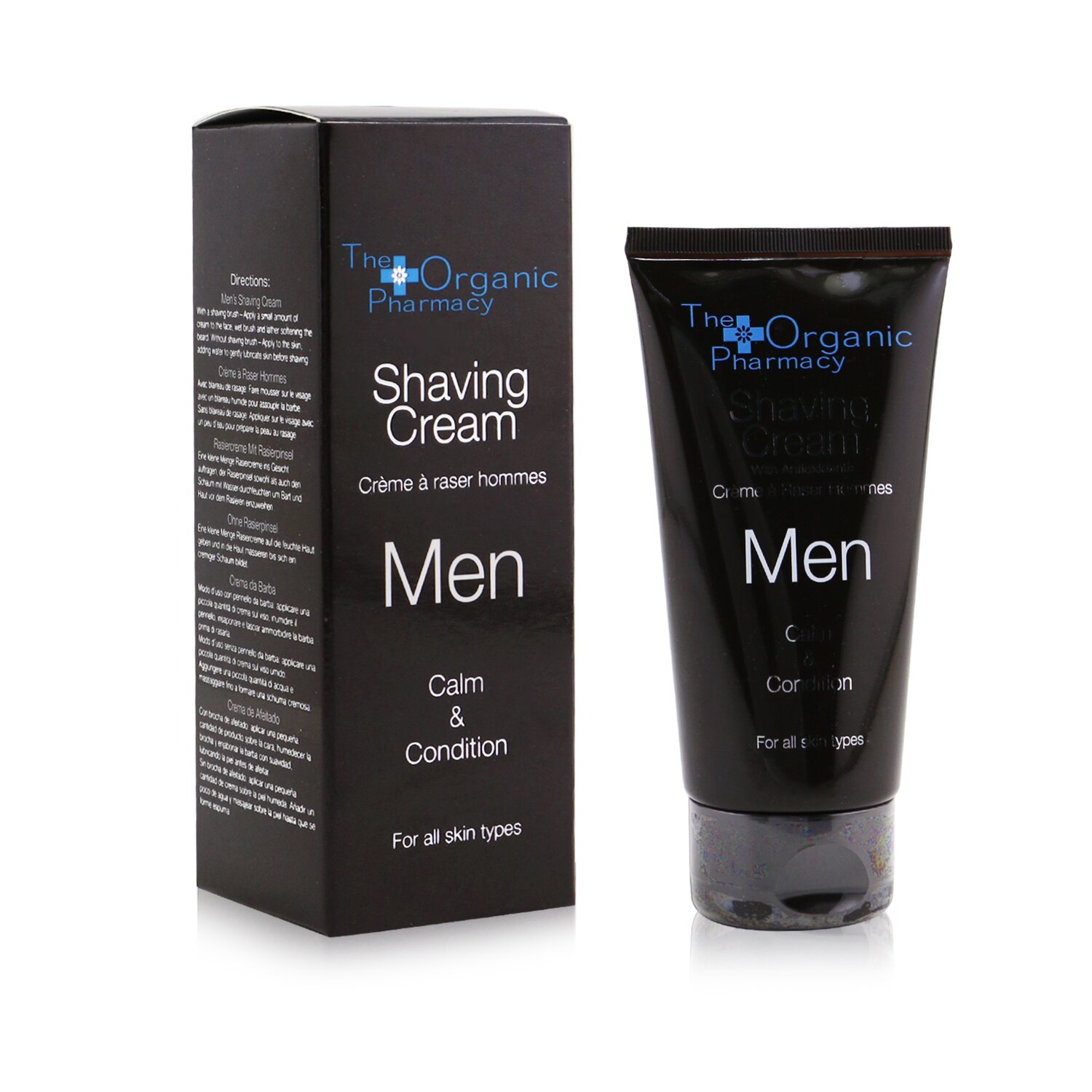 The Organic Pharmacy Men Shaving Cream - Calm & Condition 75ml/2.5oz