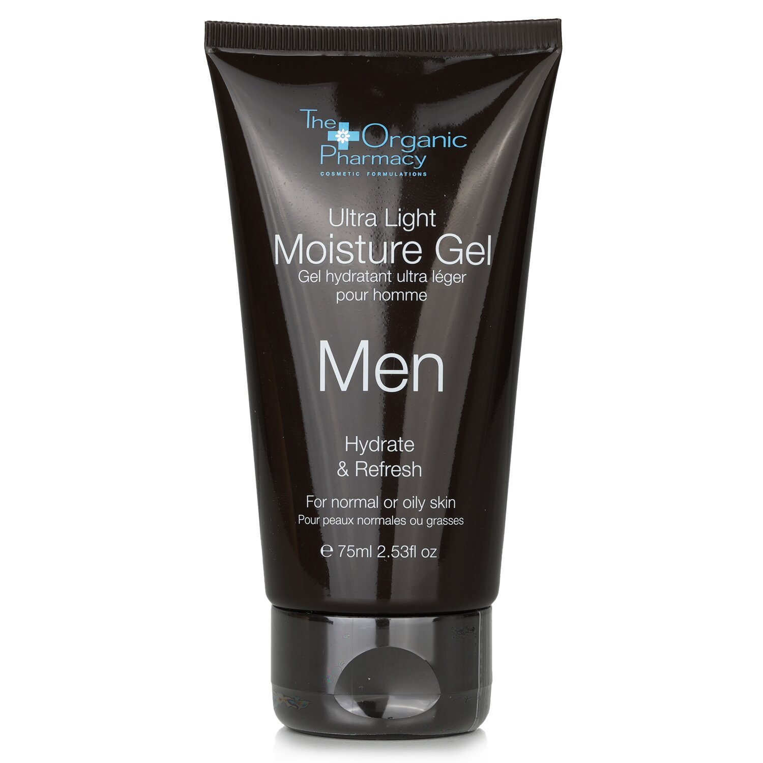 The Organic Pharmacy Men Ultra Light Moisture Gel - Hydrate & Refresh - For Normal & Oily Skin 75ml/2.5oz