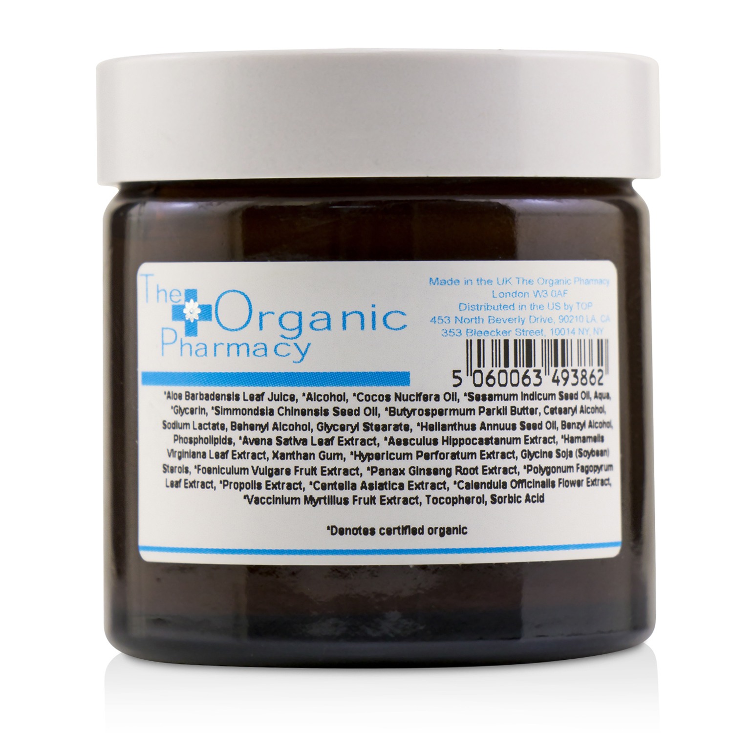 The Organic Pharmacy Bilberry Complex Cream - For Haemorrhoids, Varicose Veins & Aching Feet 60g/2.11oz