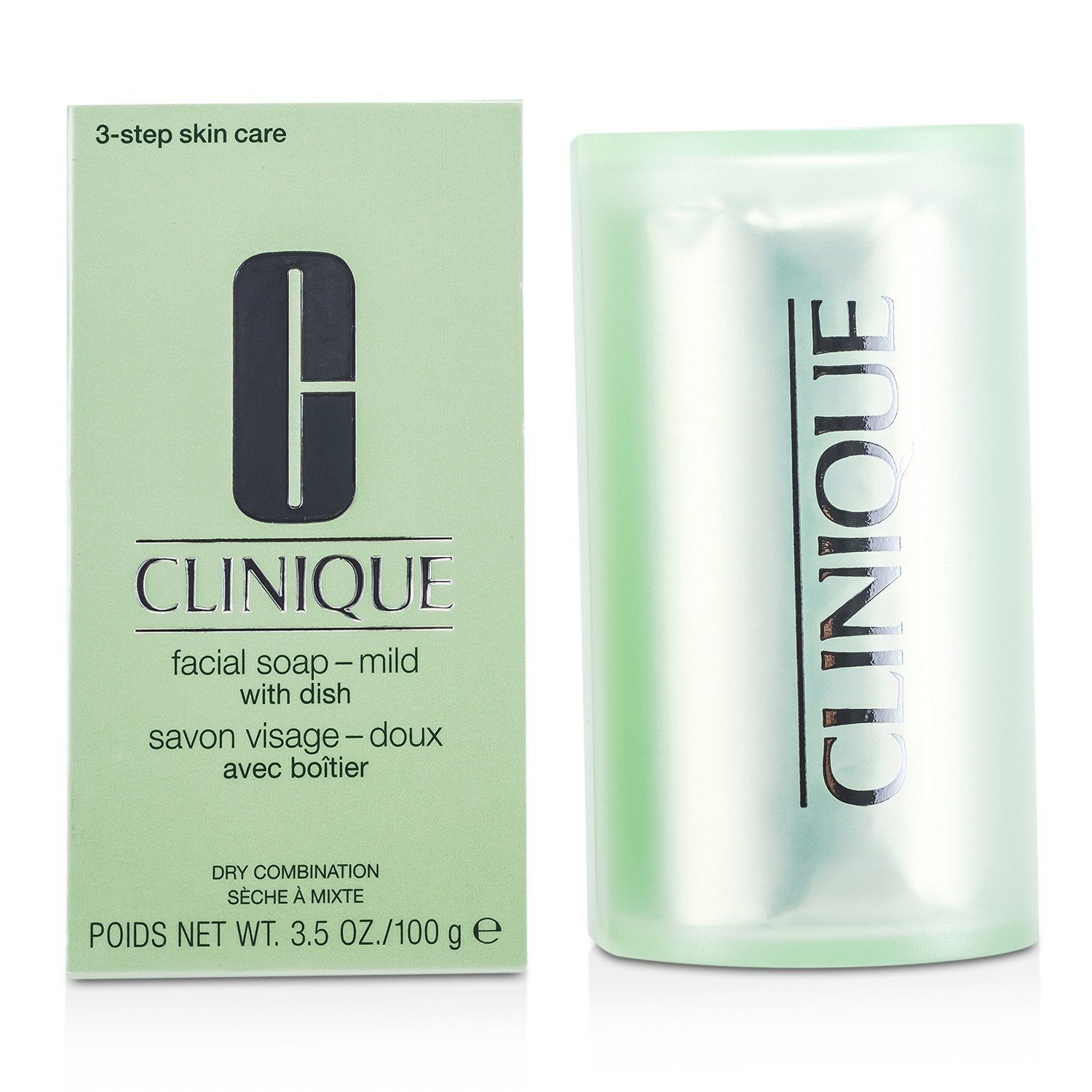 Clinique Jabón Facial - Suave (Con Plato) 100g/3.5oz