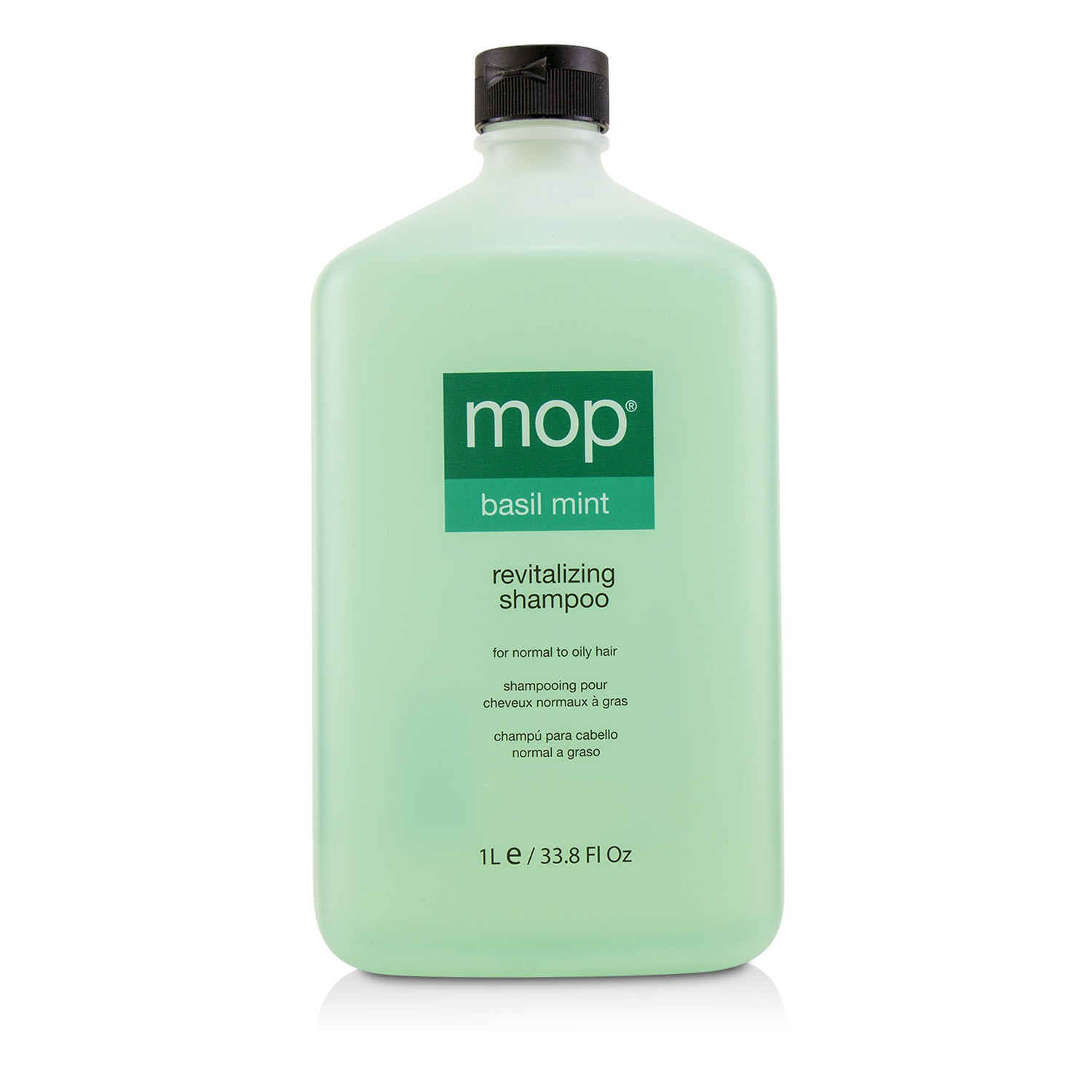 MOP Basil Mint Revitalizing Shampoo (For Normal to Oily Hair) 1000ml/33.8oz