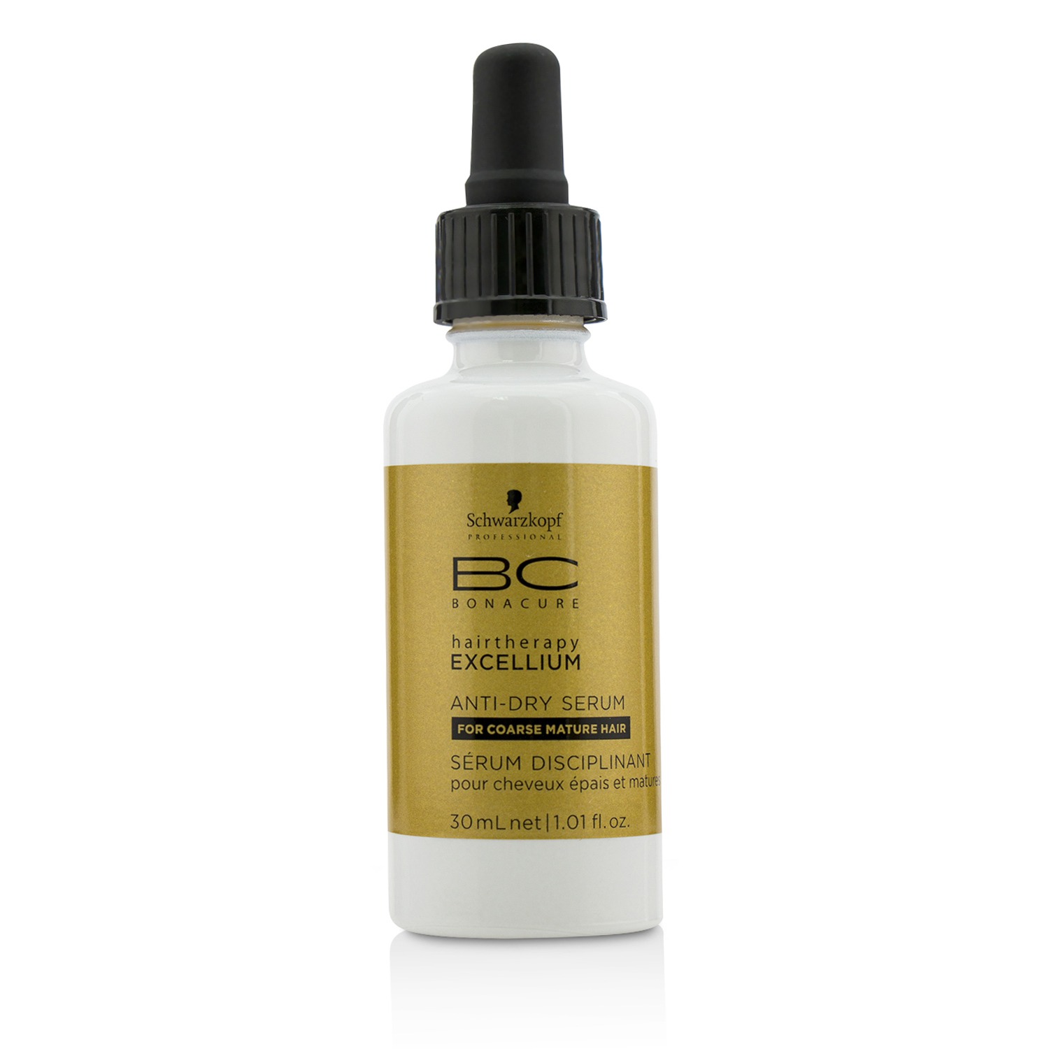 Schwarzkopf 施華蔻  BC Excellium Q10+ Omega 3 Anti-Dry Serum (For Coarse Mature Hair) 30ml/1.01oz