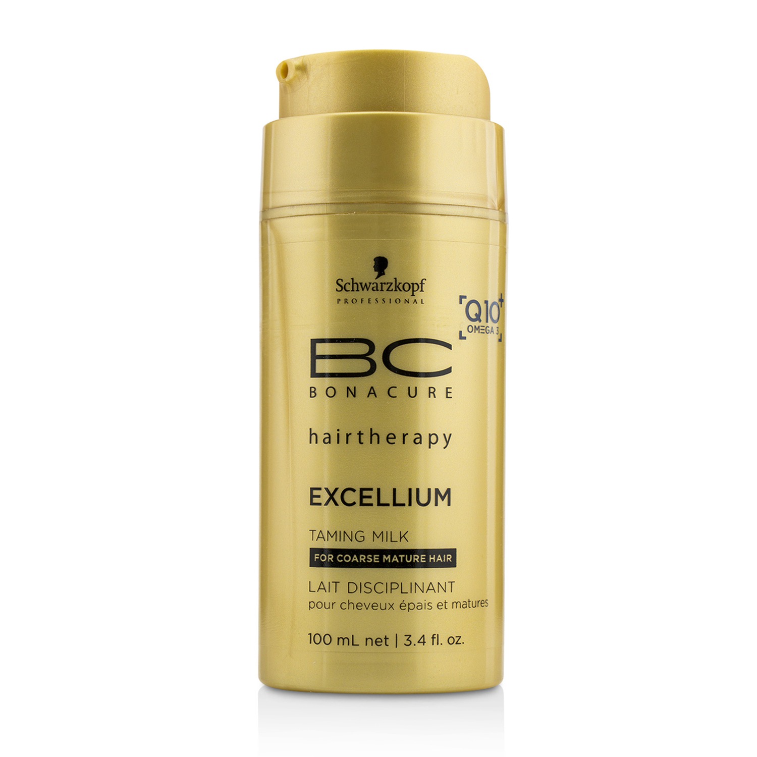 Schwarzkopf BC Excellium Q10+ Omega 3 Taming Milk (For Coarse Mature Hair) 100ml/3.4oz