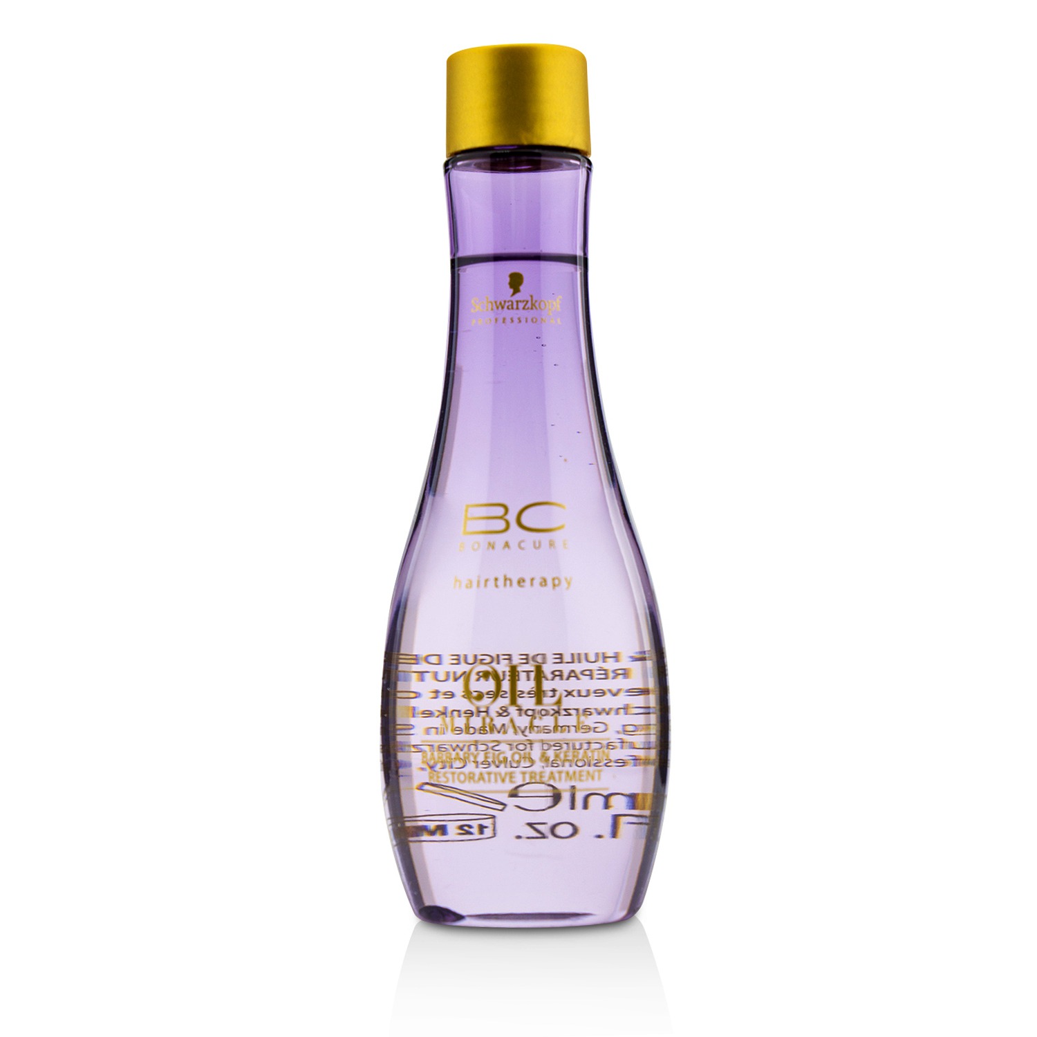 Schwarzkopf علاج مرمم بالكيراتين وزيت التين البربري BC Oil Miracle (للشعر الجاف جداً والمتقصف) 100ml/3.4oz