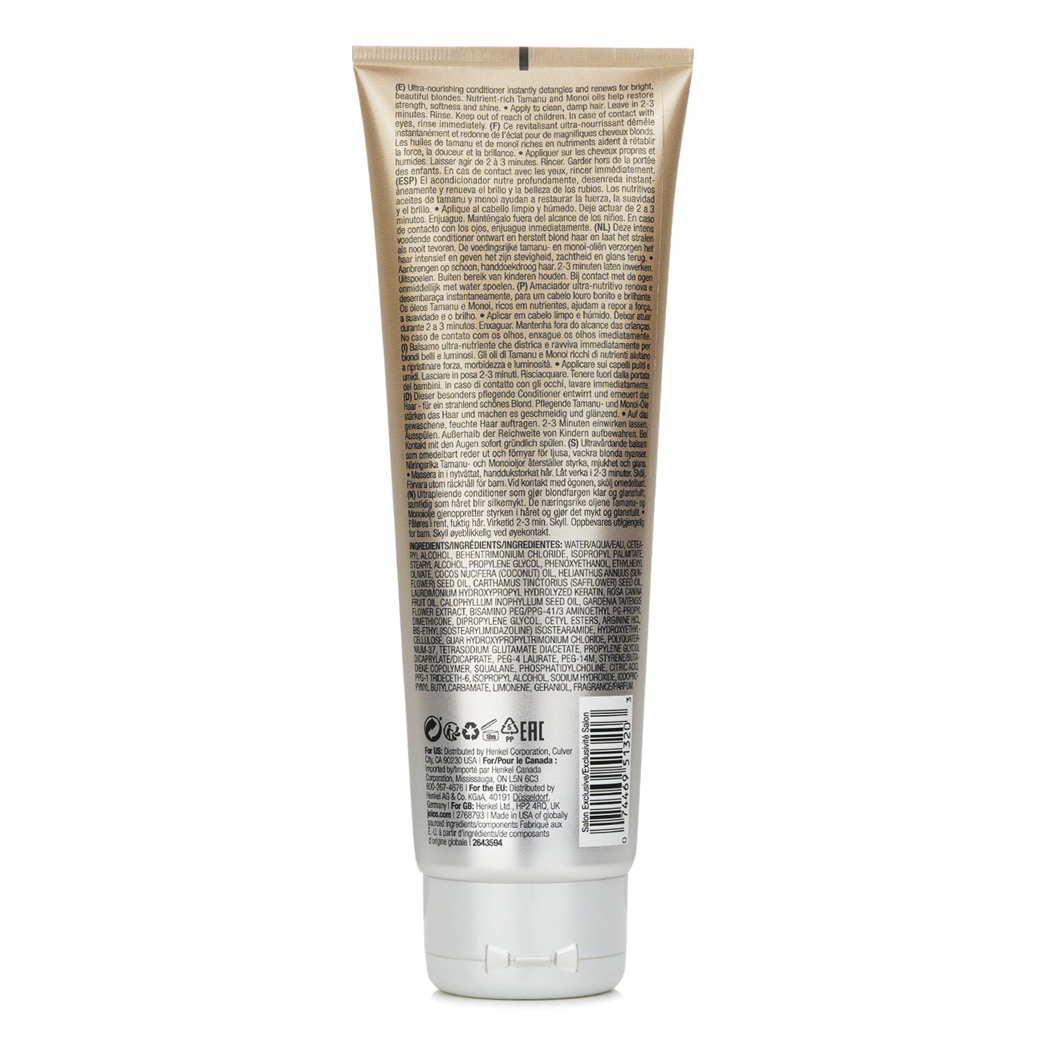 Joico Blonde Life Brightening Conditioner (For Illuminating Hydration & Softness) 250ml/8.5oz